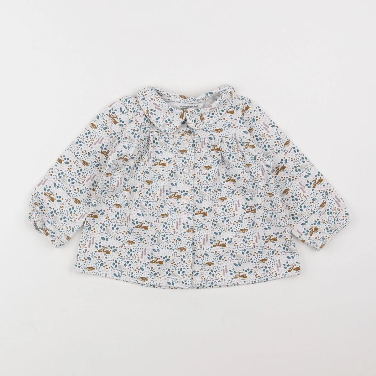 Vertbaudet - blouse multicolore - 18 mois