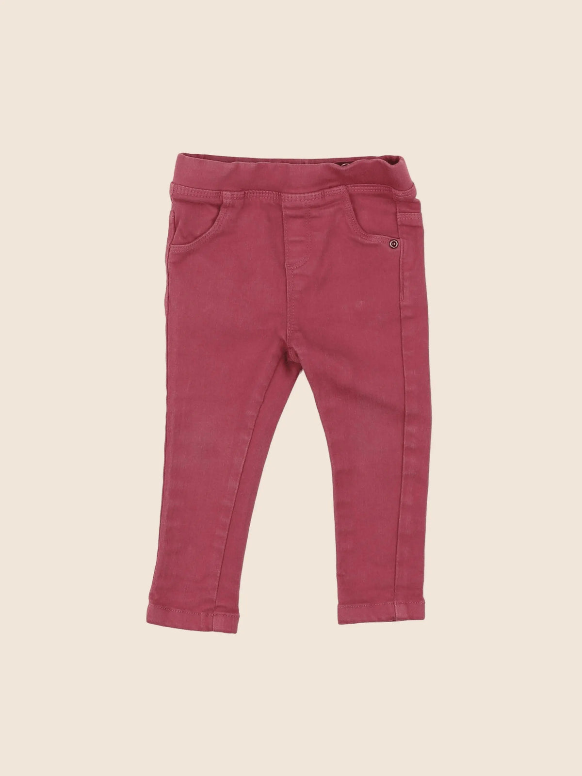Vertbaudet - jegging rose - 18 mois