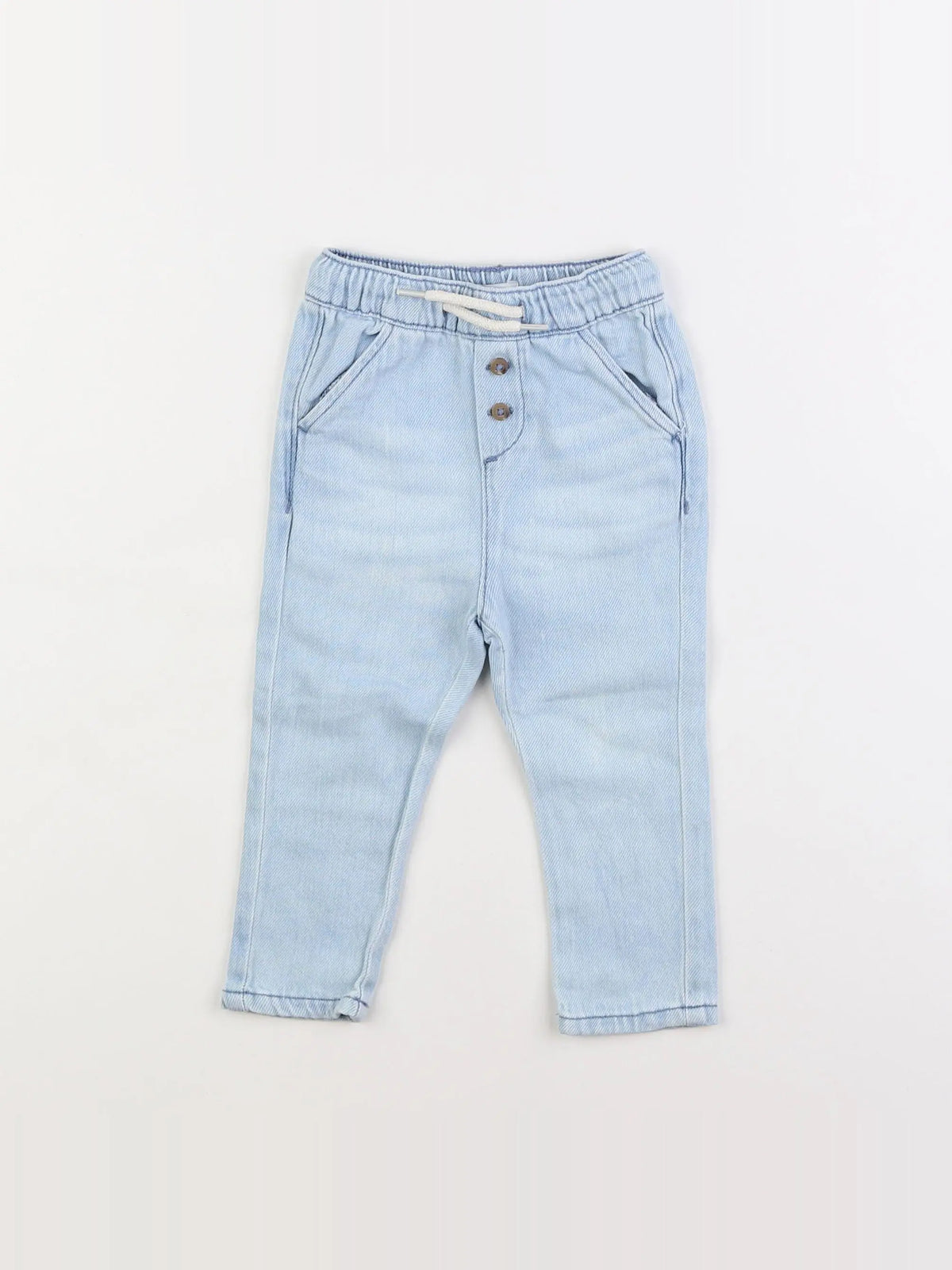 Vertbaudet - jean bleu - 9 mois