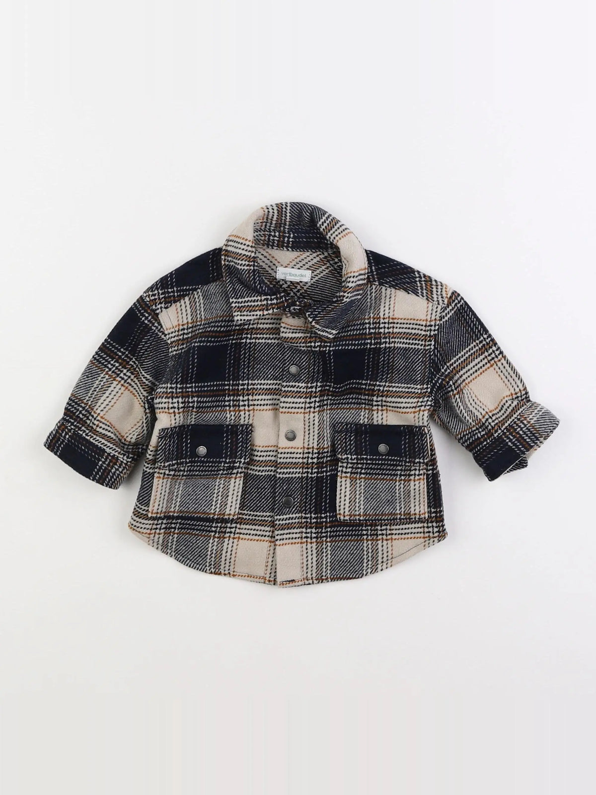 Vertbaudet - chemise multicolore - 3 mois