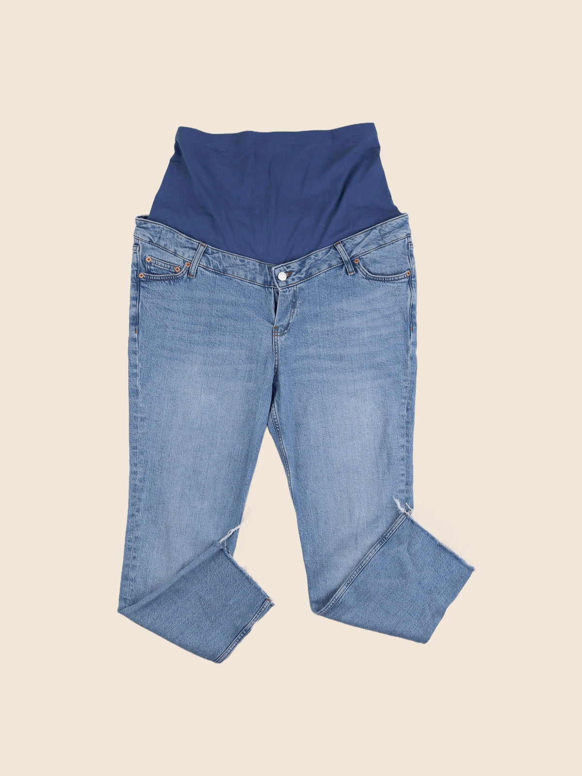 Asos - jean grossesse bleu - 44