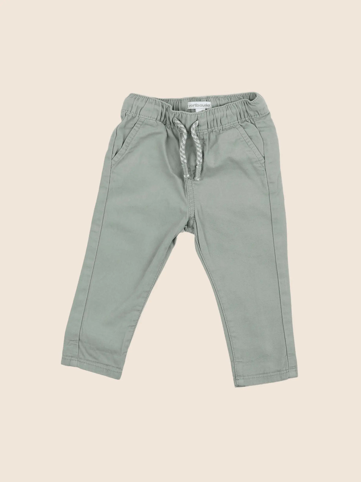 Vertbaudet - pantalon bleu - 6 mois