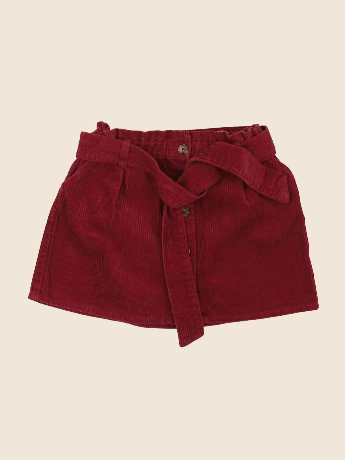Vertbaudet - jupe rouge - 8 ans