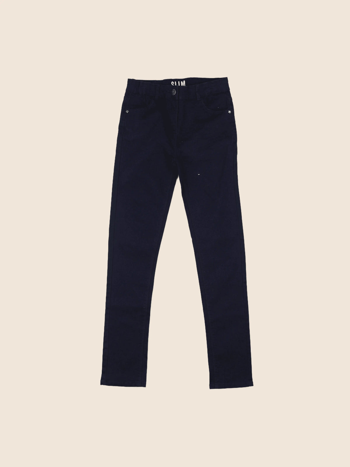 Vertbaudet - pantalon bleu - 12 ans