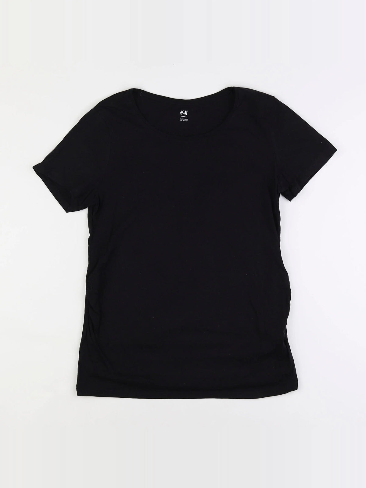 H&M - tee-shirt grossesse noir - 36 à 38