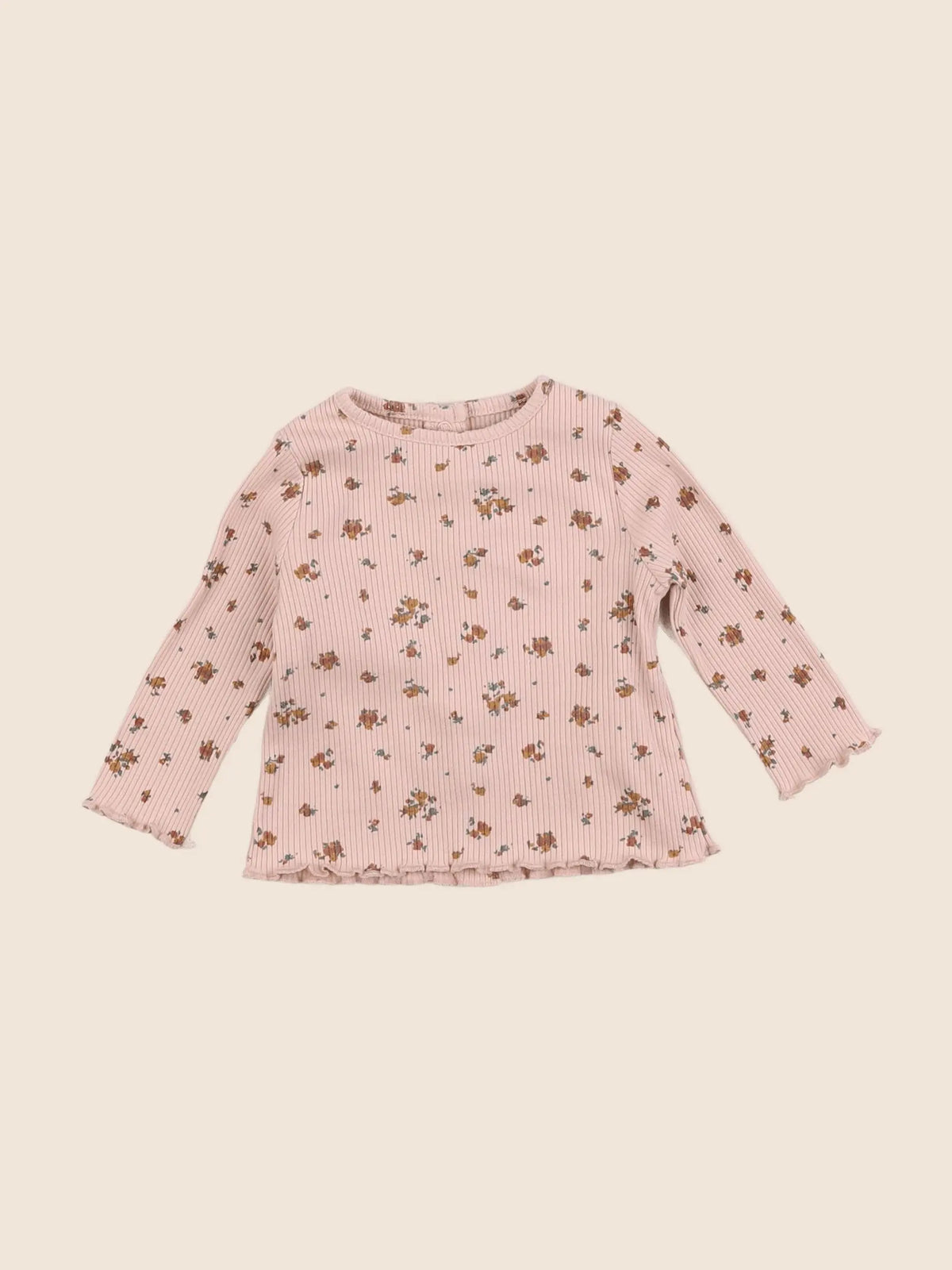 Vertbaudet - tee-shirt rose - 6 mois
