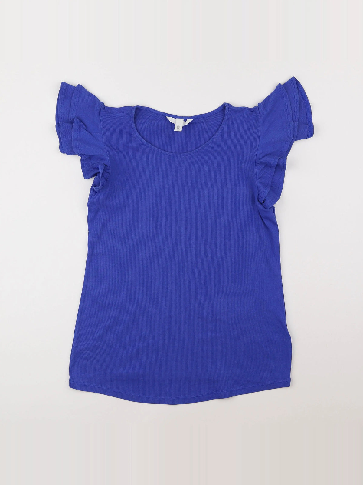 H&M - tee-shirt grossesse bleu - 36