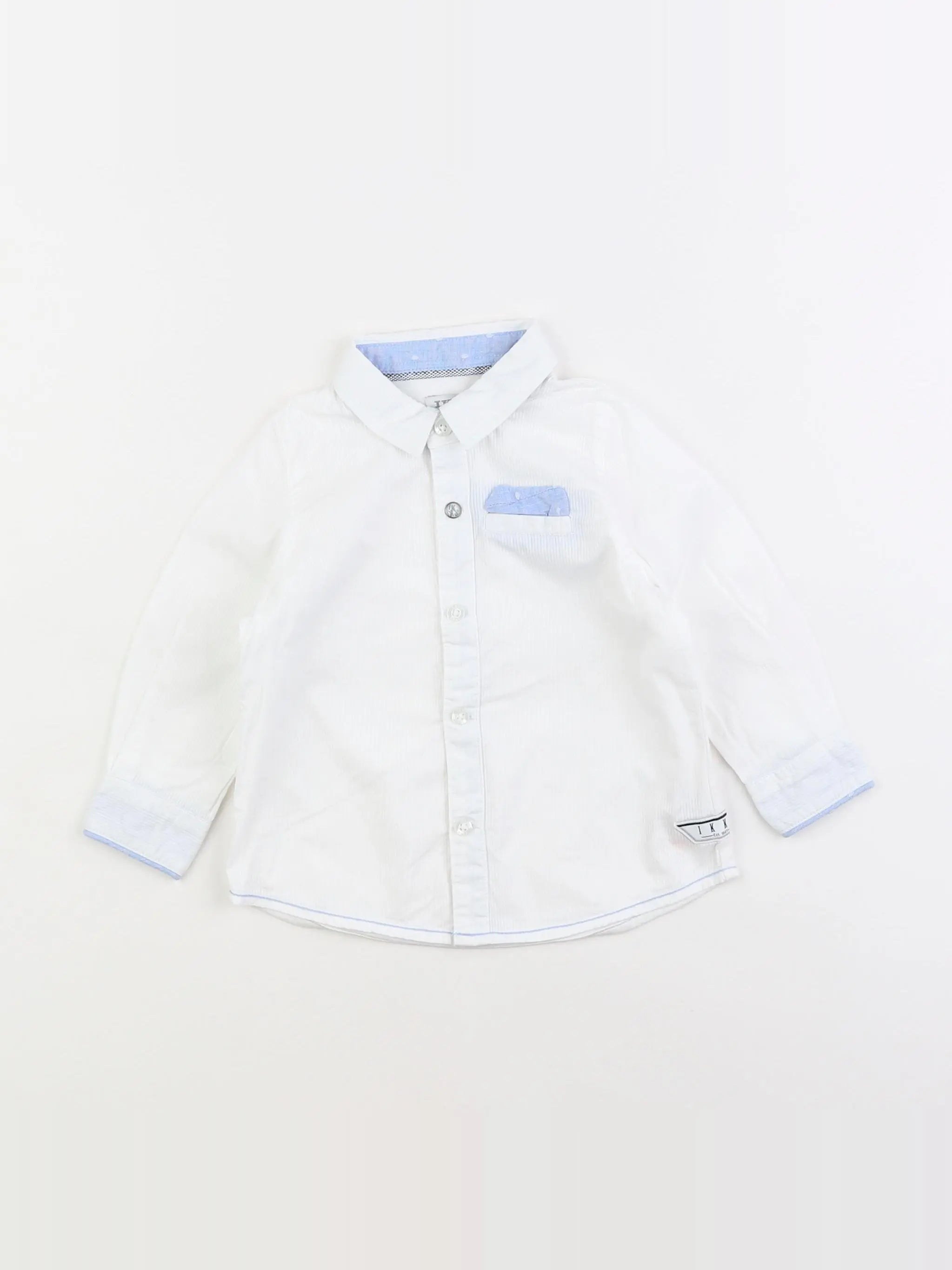 IKKS - chemise blanc - 12 mois