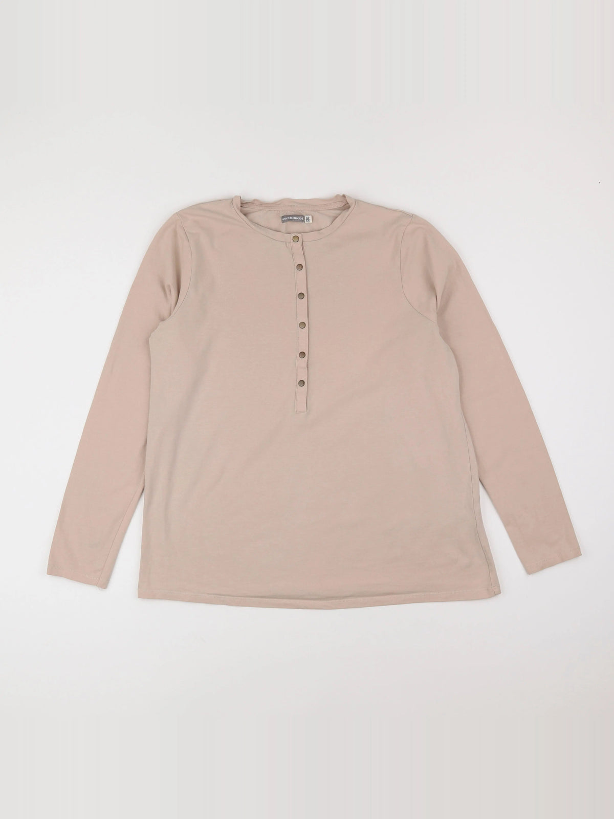 Vertbaudet - tee-shirt grossesse beige - 42 à 44