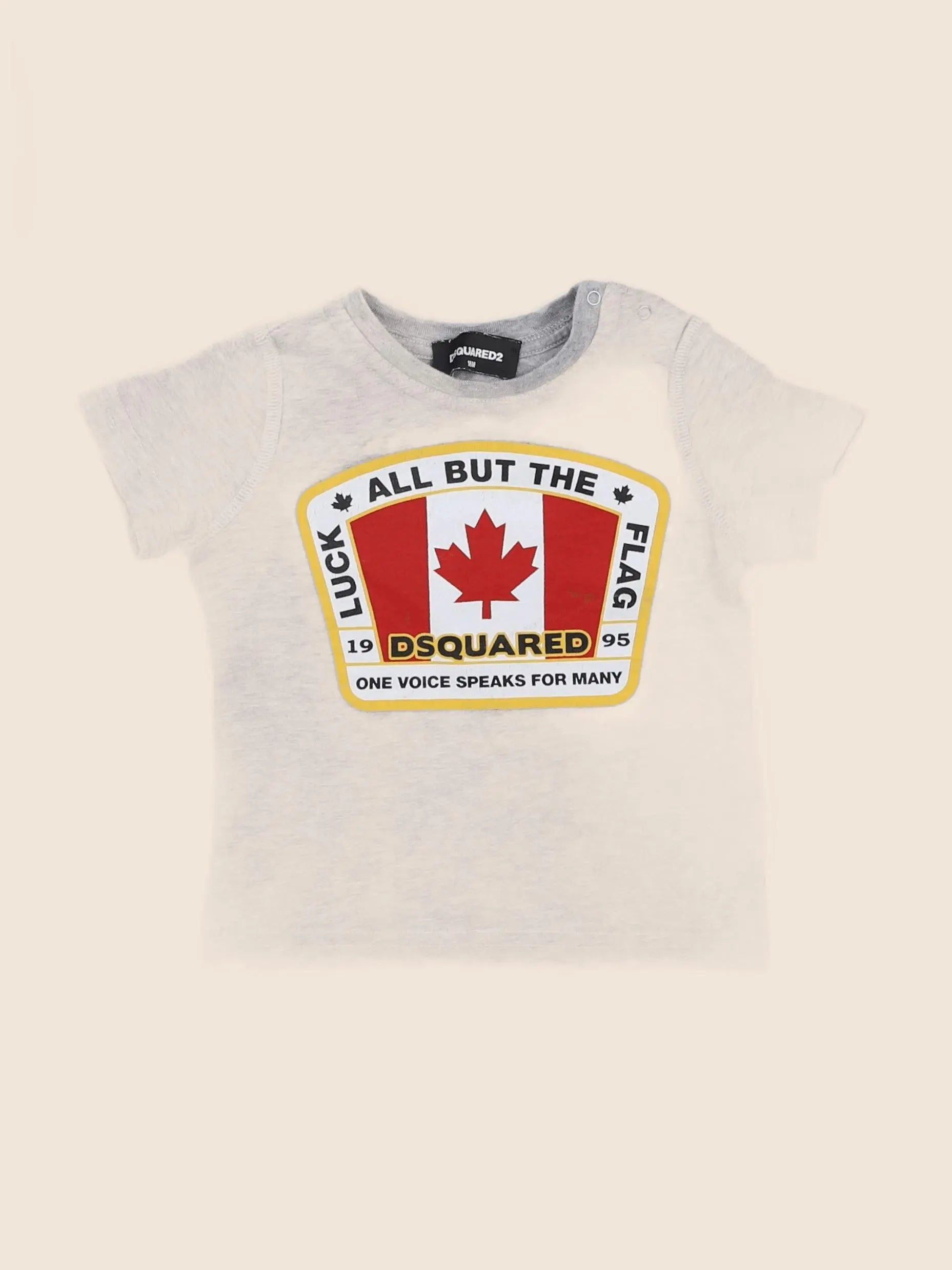Dsquared2 - tee-shirt gris - 18 mois