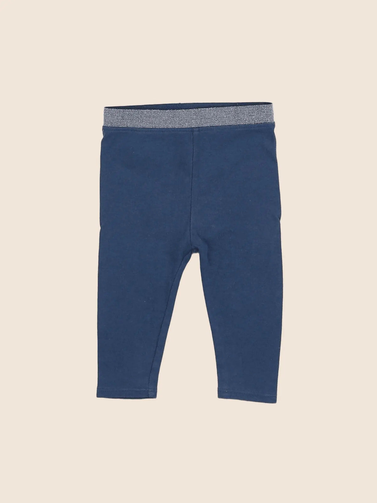 Vertbaudet - legging bleu - 6 mois