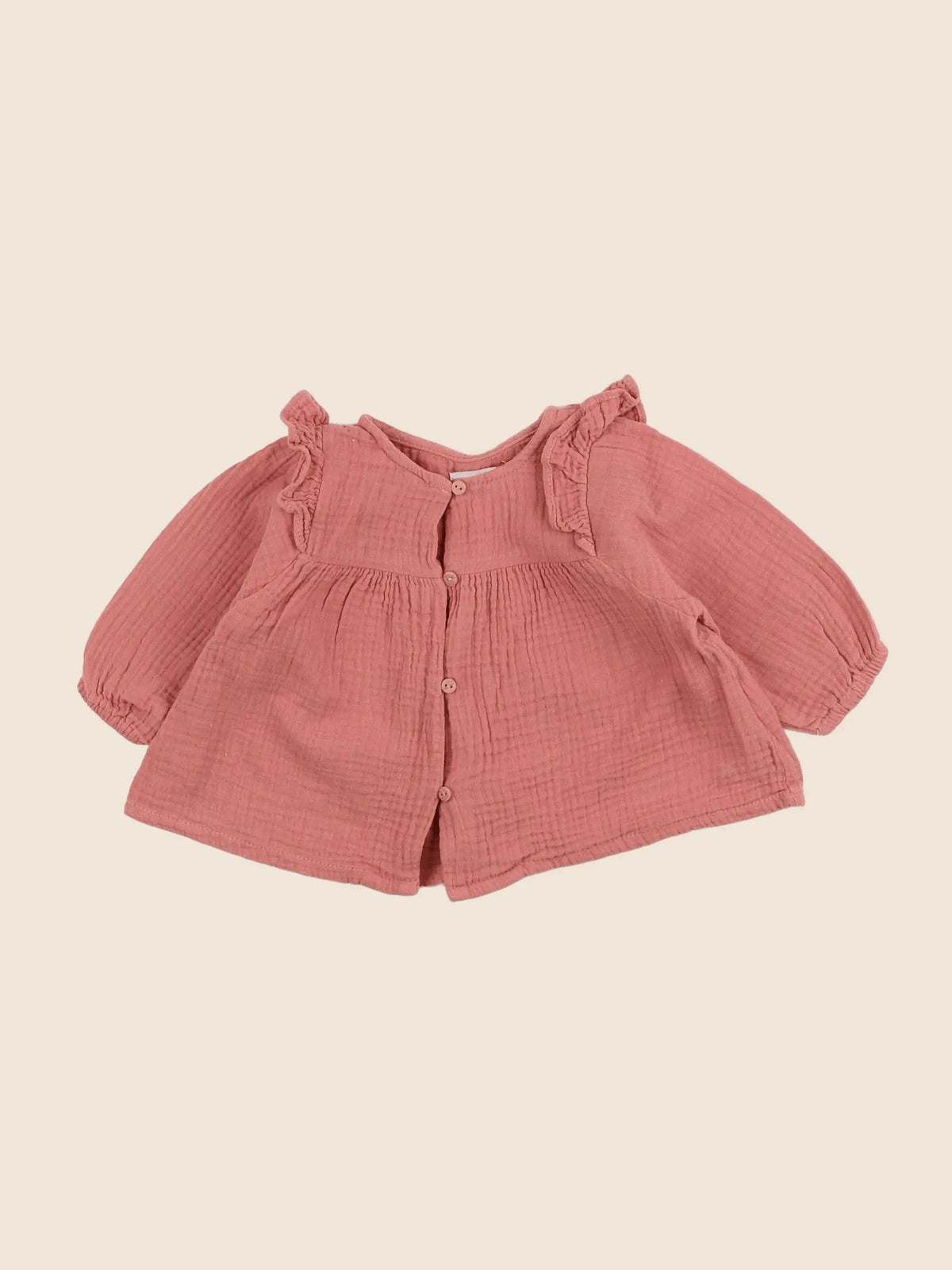 Vertbaudet - blouse rose - 6 mois