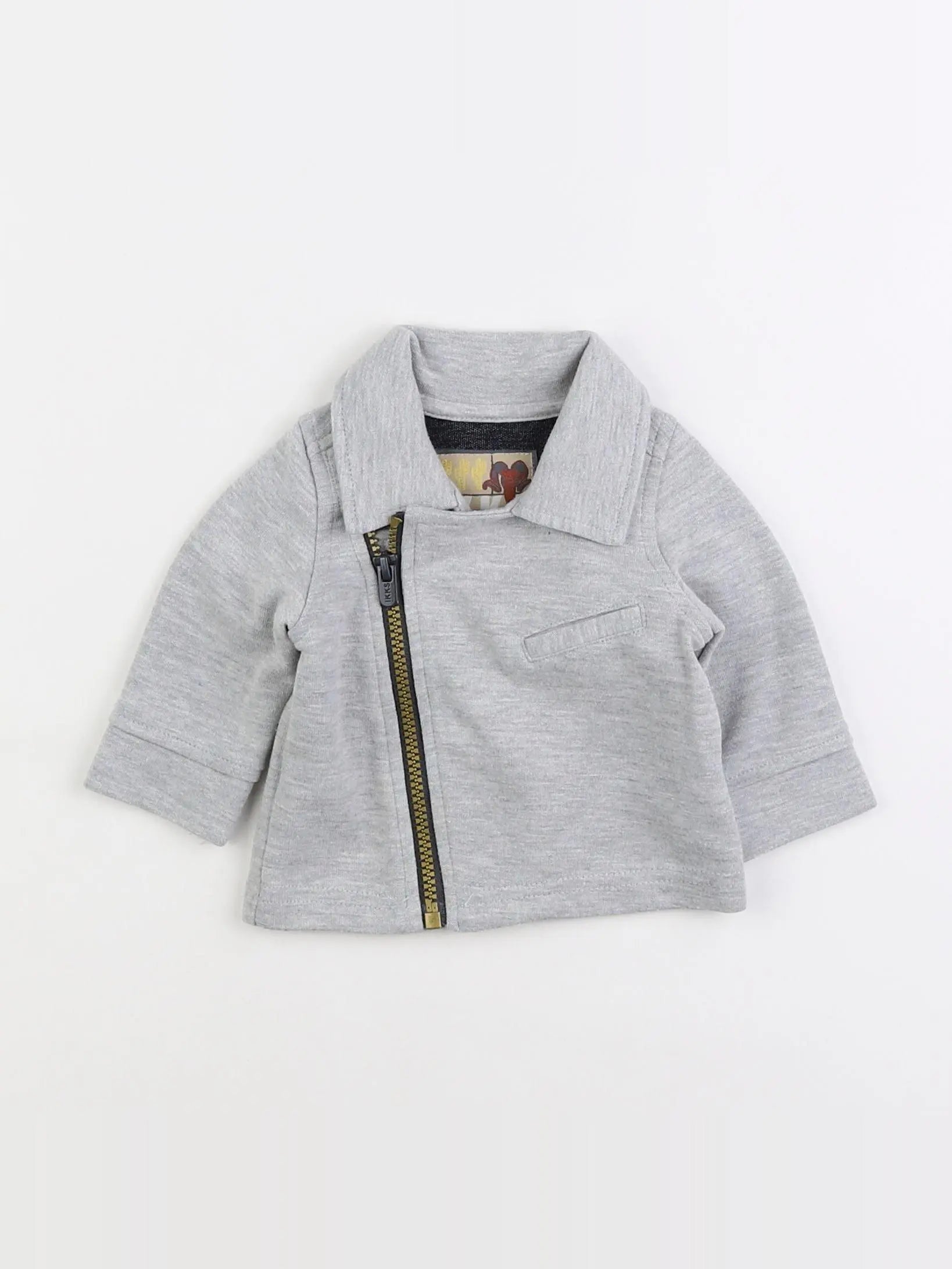 IKKS - veste gris - 3 mois