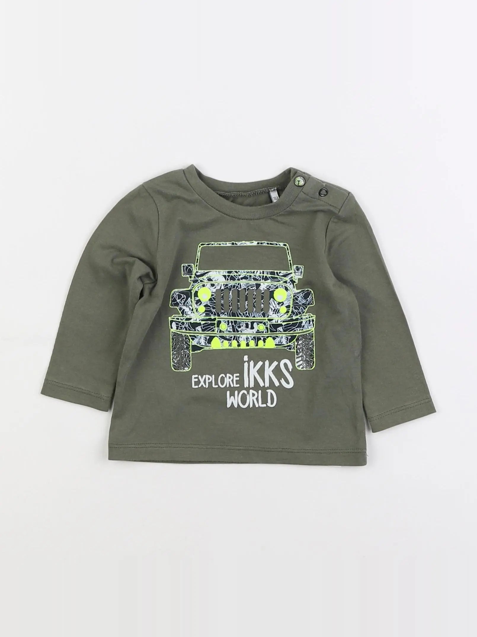 IKKS - tee-shirt vert - 3 mois