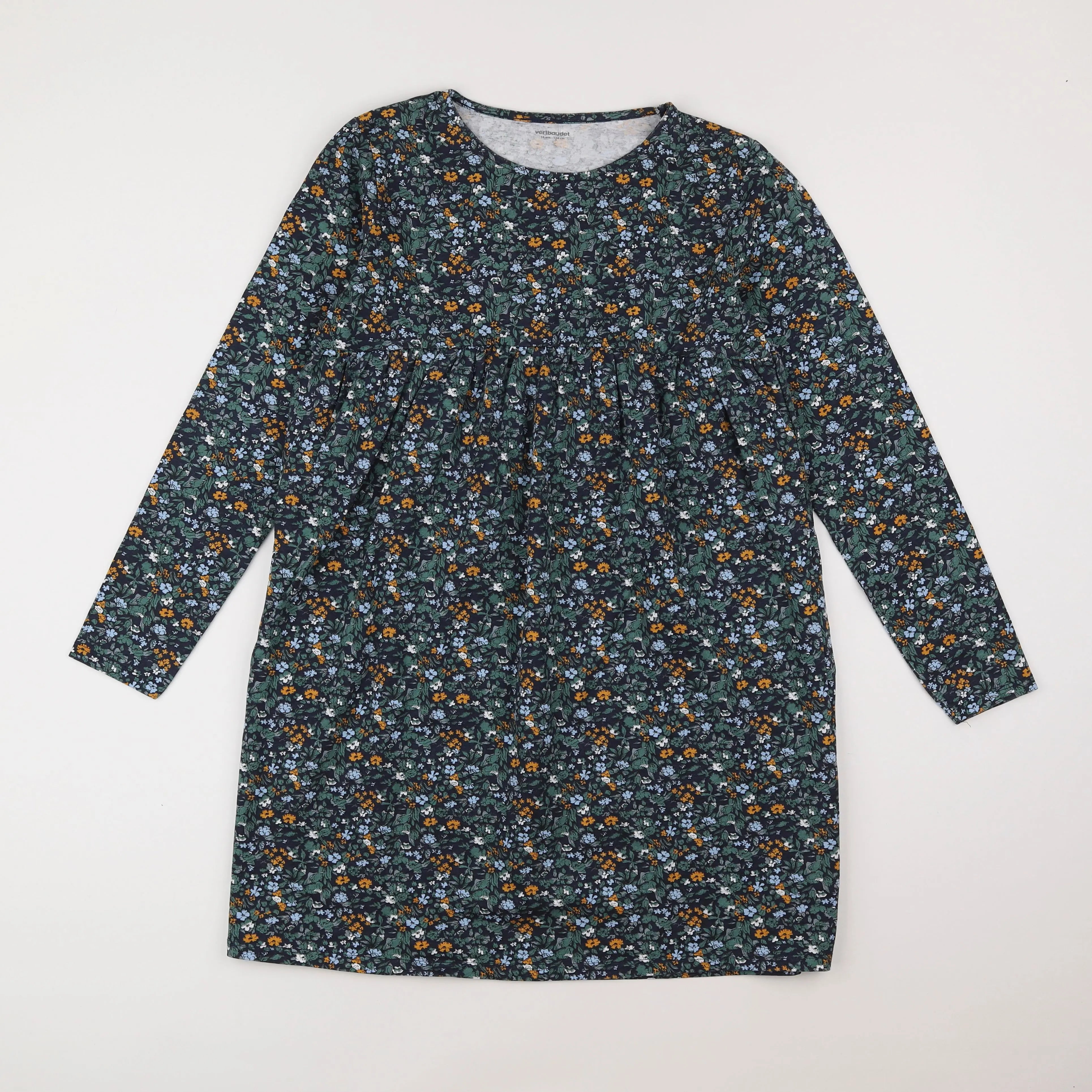 Vertbaudet - robe vert - 14 ans