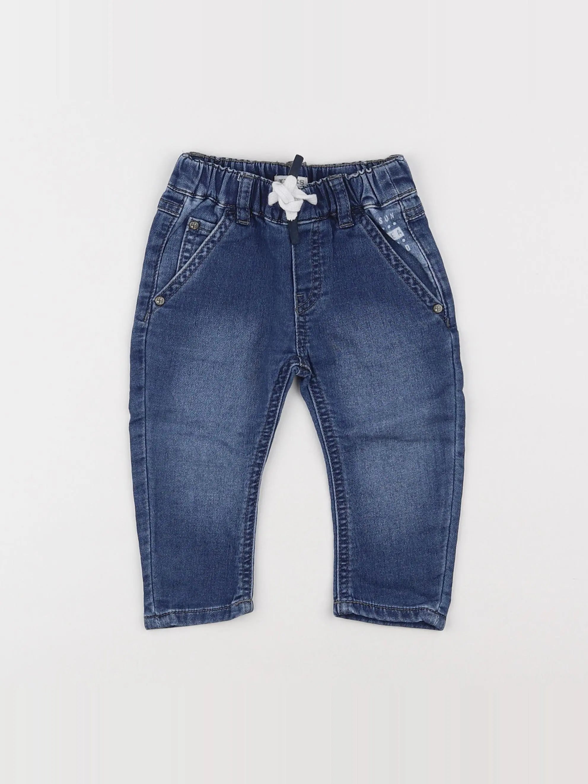 IKKS - jean bleu - 12 mois