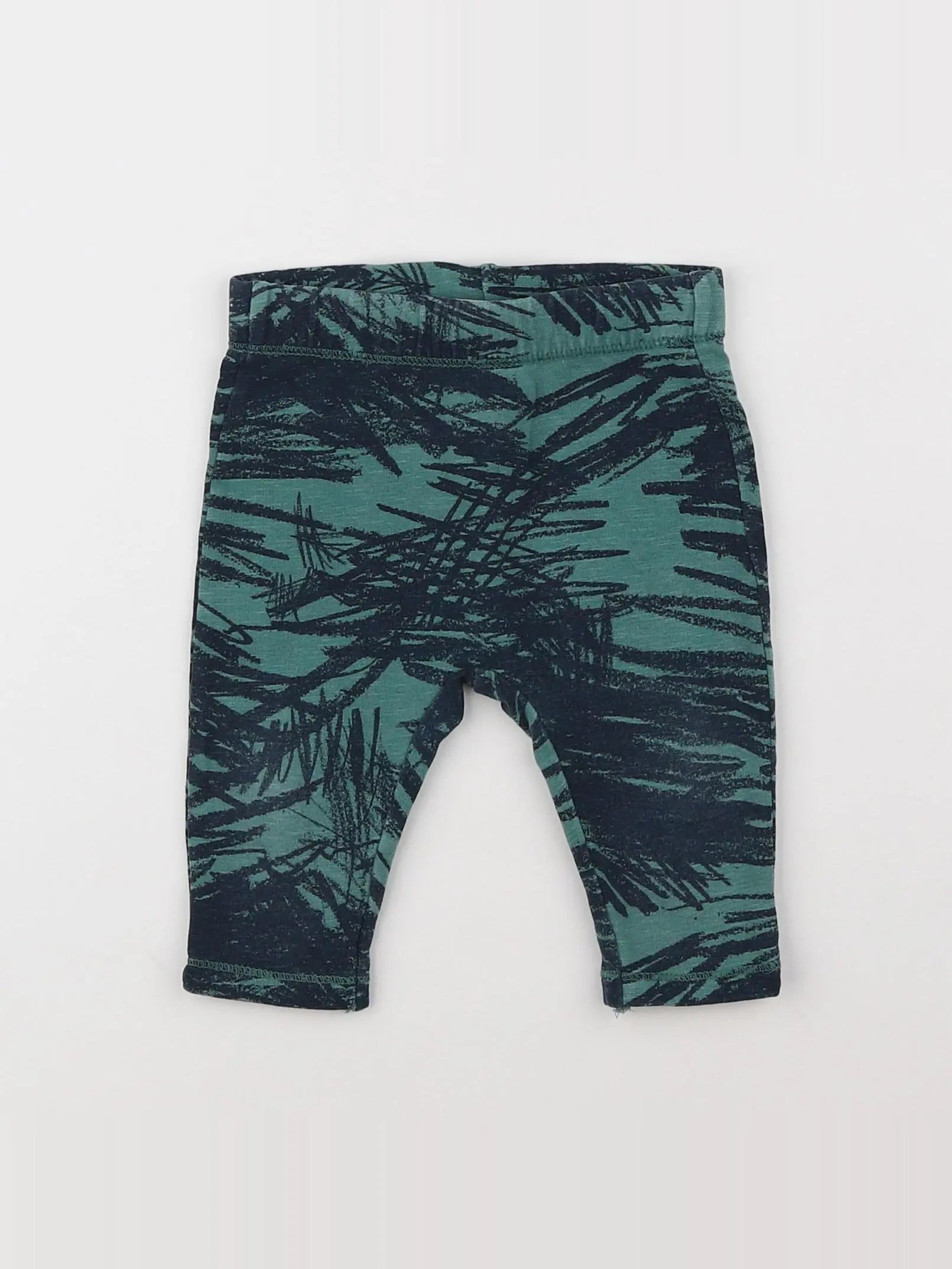 Zara - sarouel vert - 3/6 mois