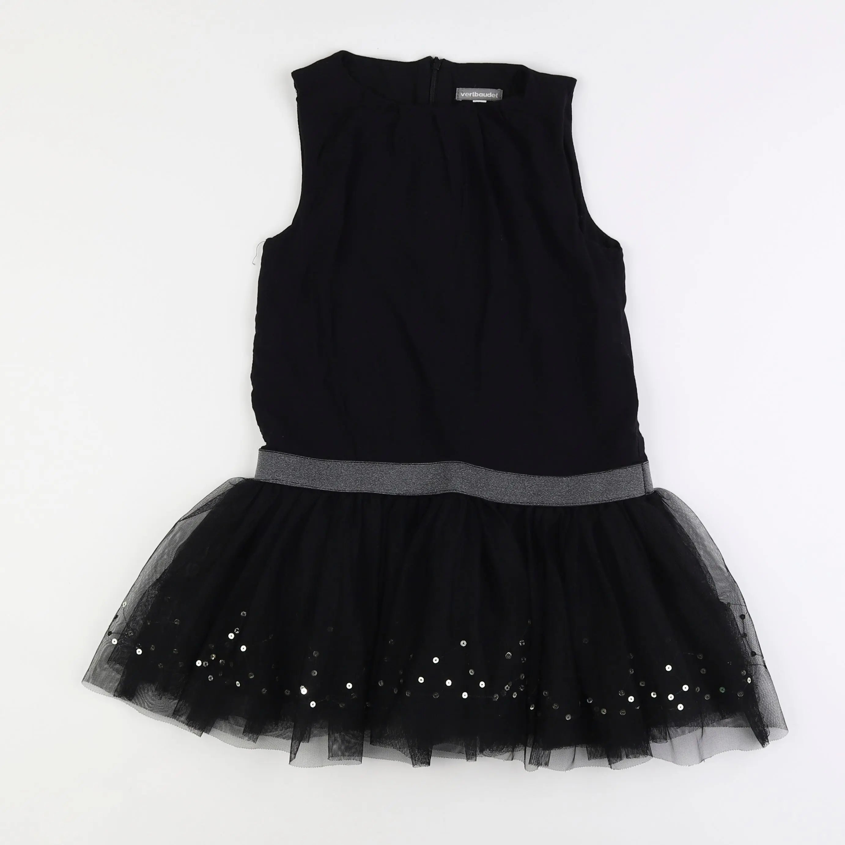 Vertbaudet - robe noir - 8 ans