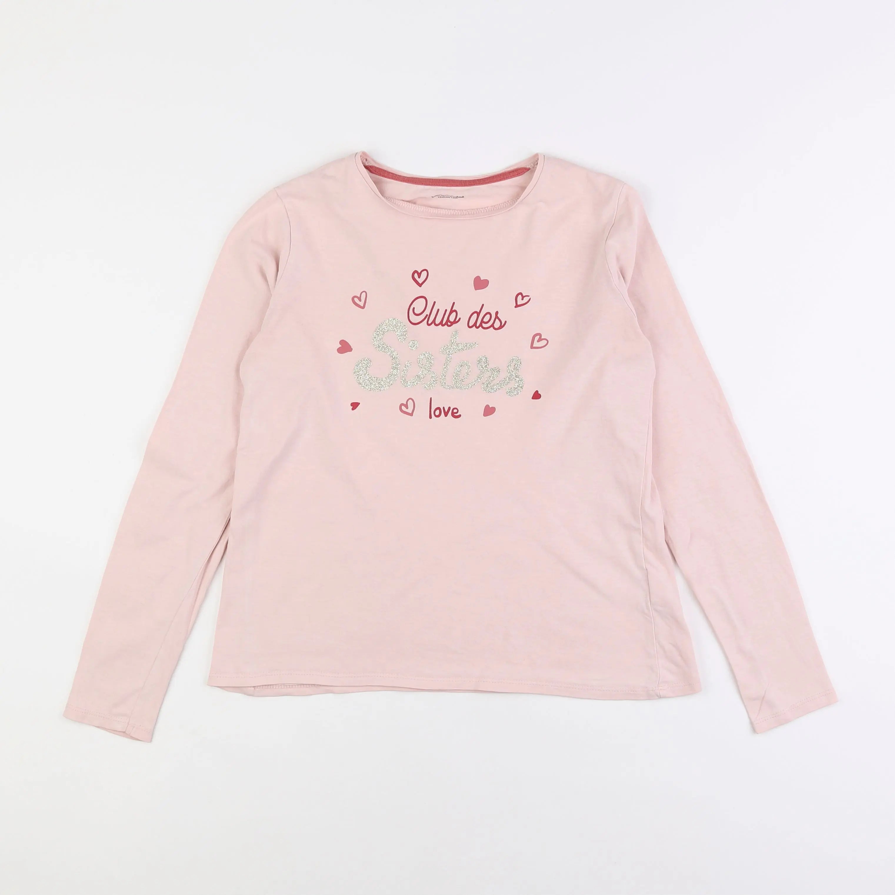 Vertbaudet - tee-shirt rose - 12 ans
