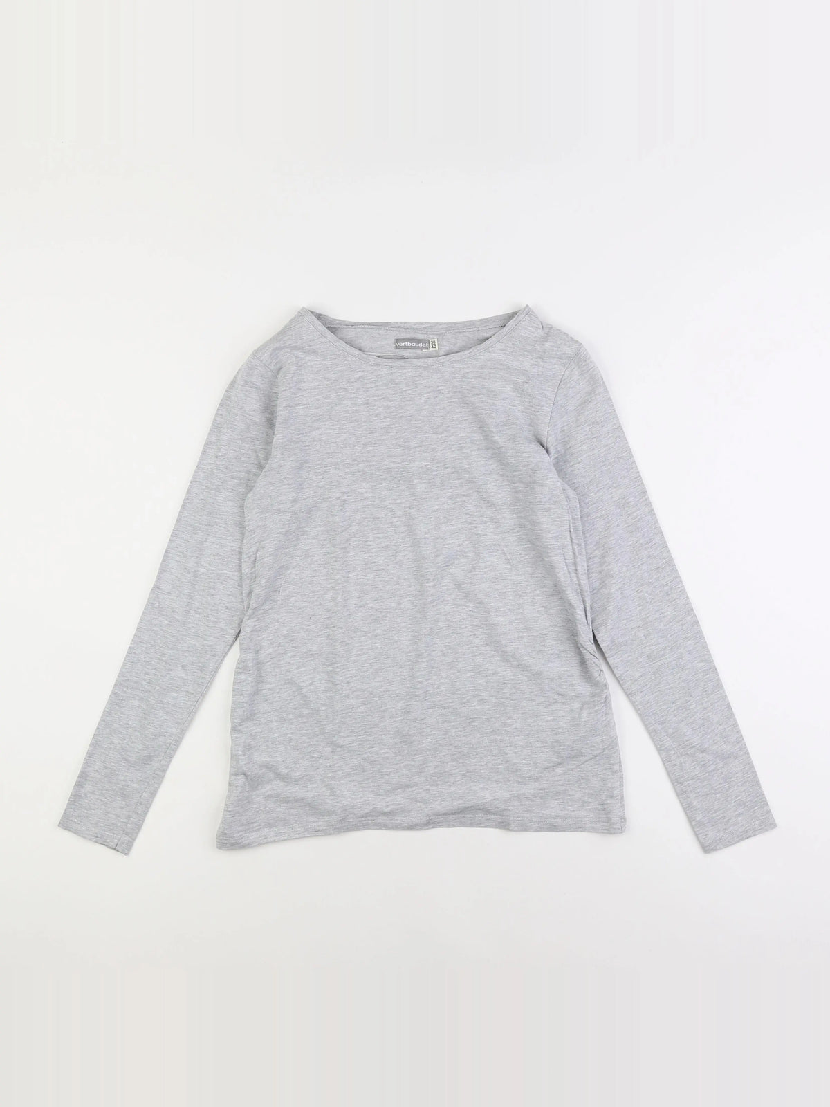 Vertbaudet - tee-shirt grossesse gris - 38 à 40