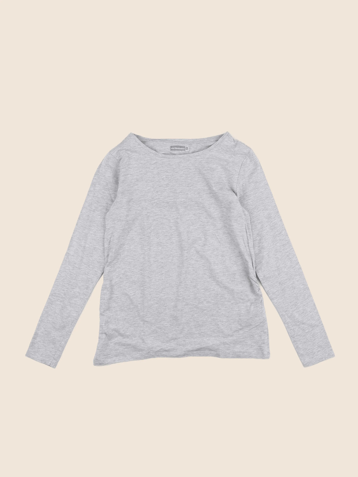 Vertbaudet - tee-shirt grossesse gris - 38 à 40