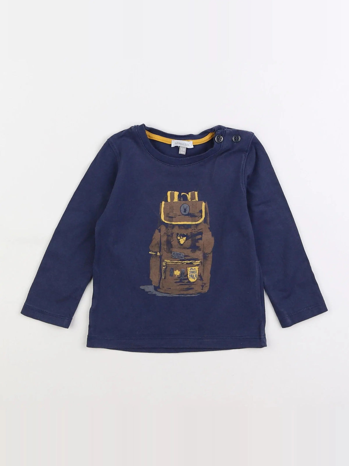 Absorba - tee-shirt bleu - 18 mois