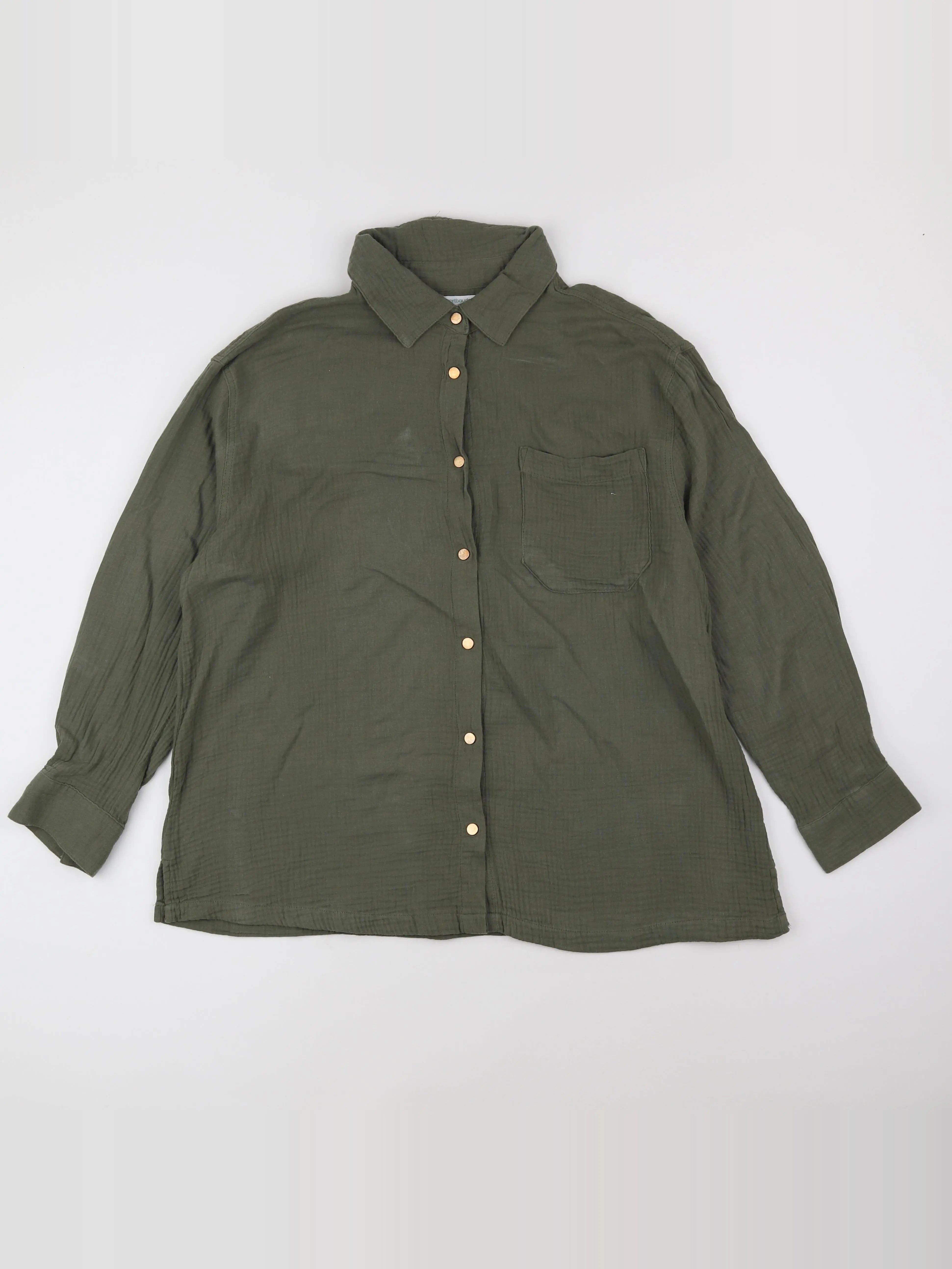 Vertbaudet - chemise grossesse vert - 44