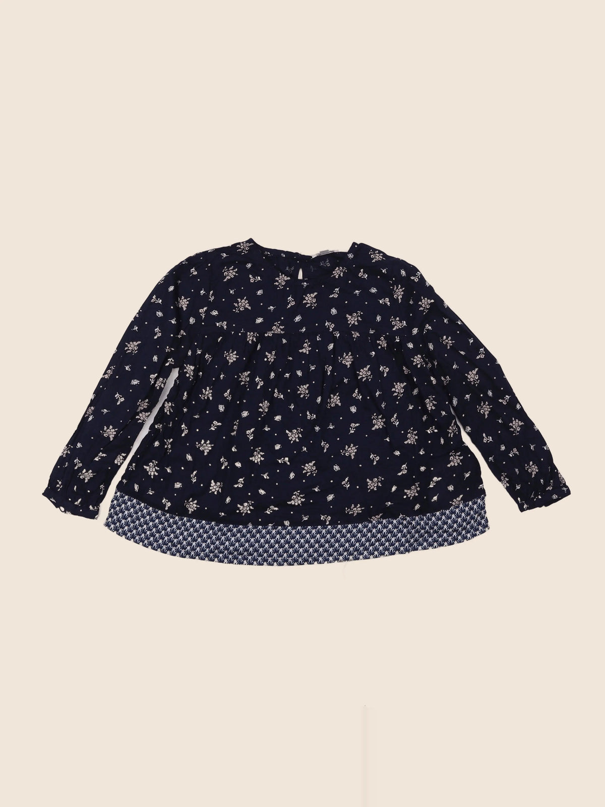 Vertbaudet - blouse bleu - 6 ans