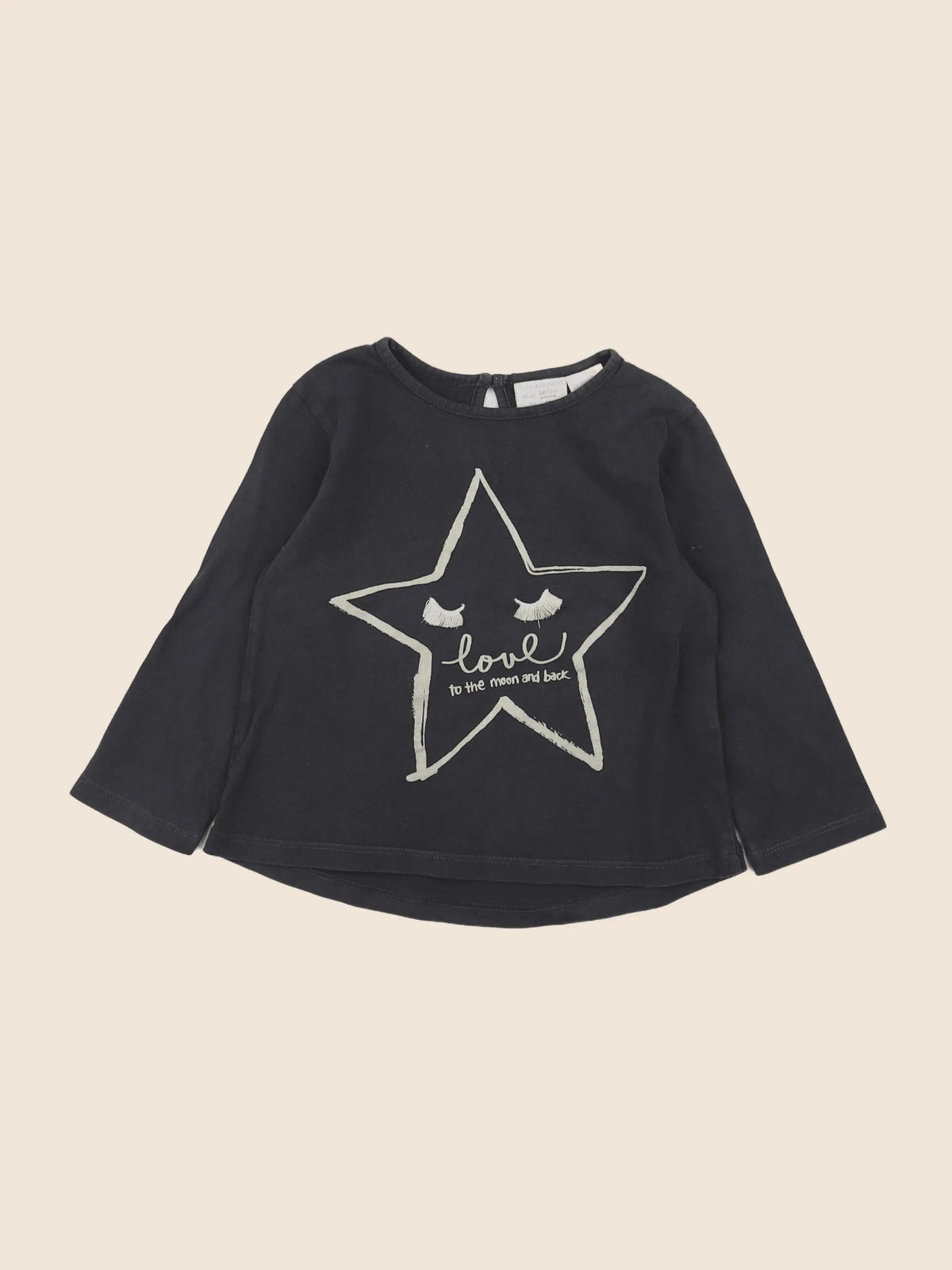 Zara - tee-shirt gris - 18 mois