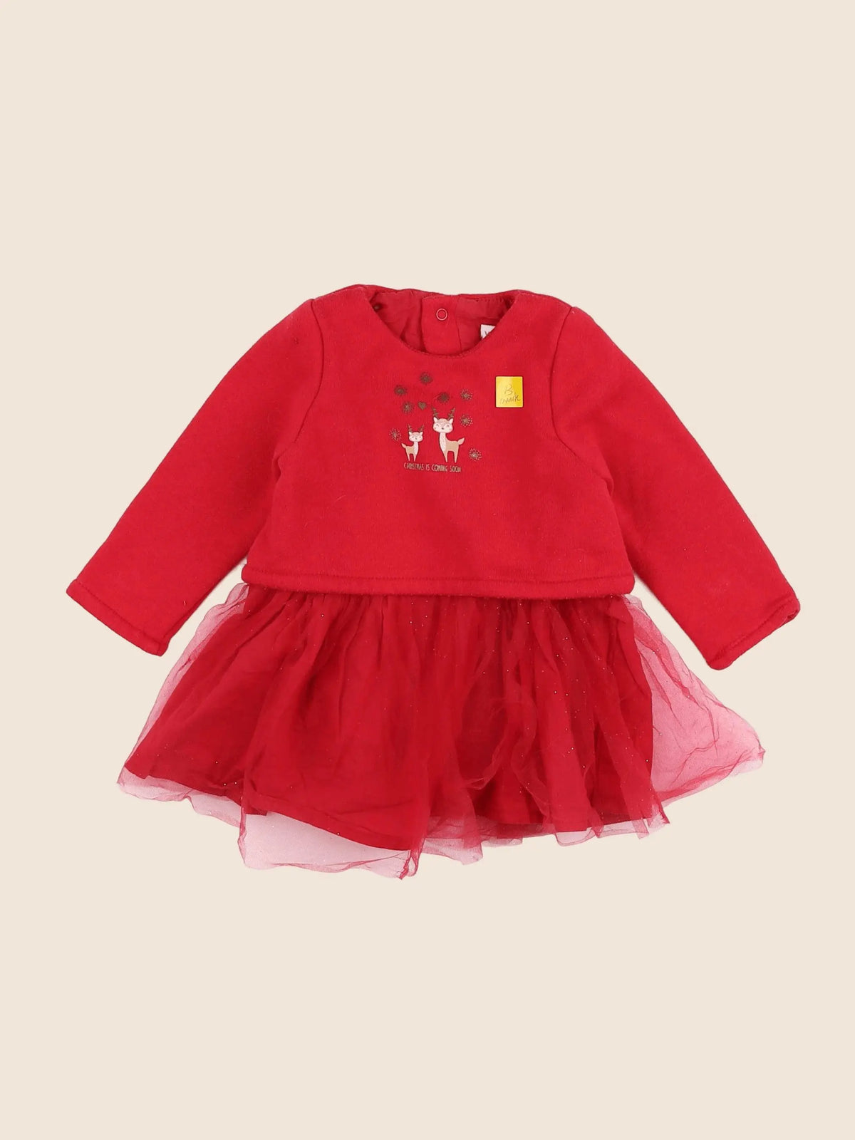 Vertbaudet - robe rose - 6 mois