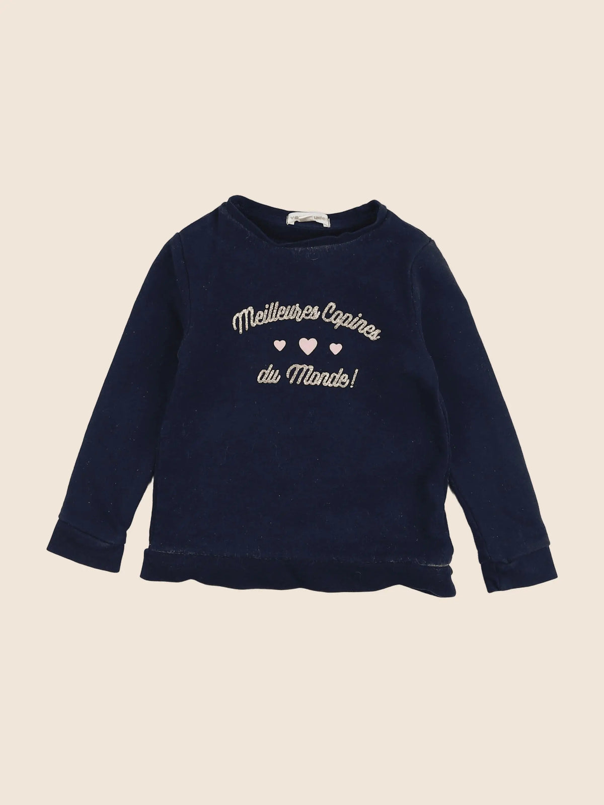 Vertbaudet - sweat bleu - 5 ans