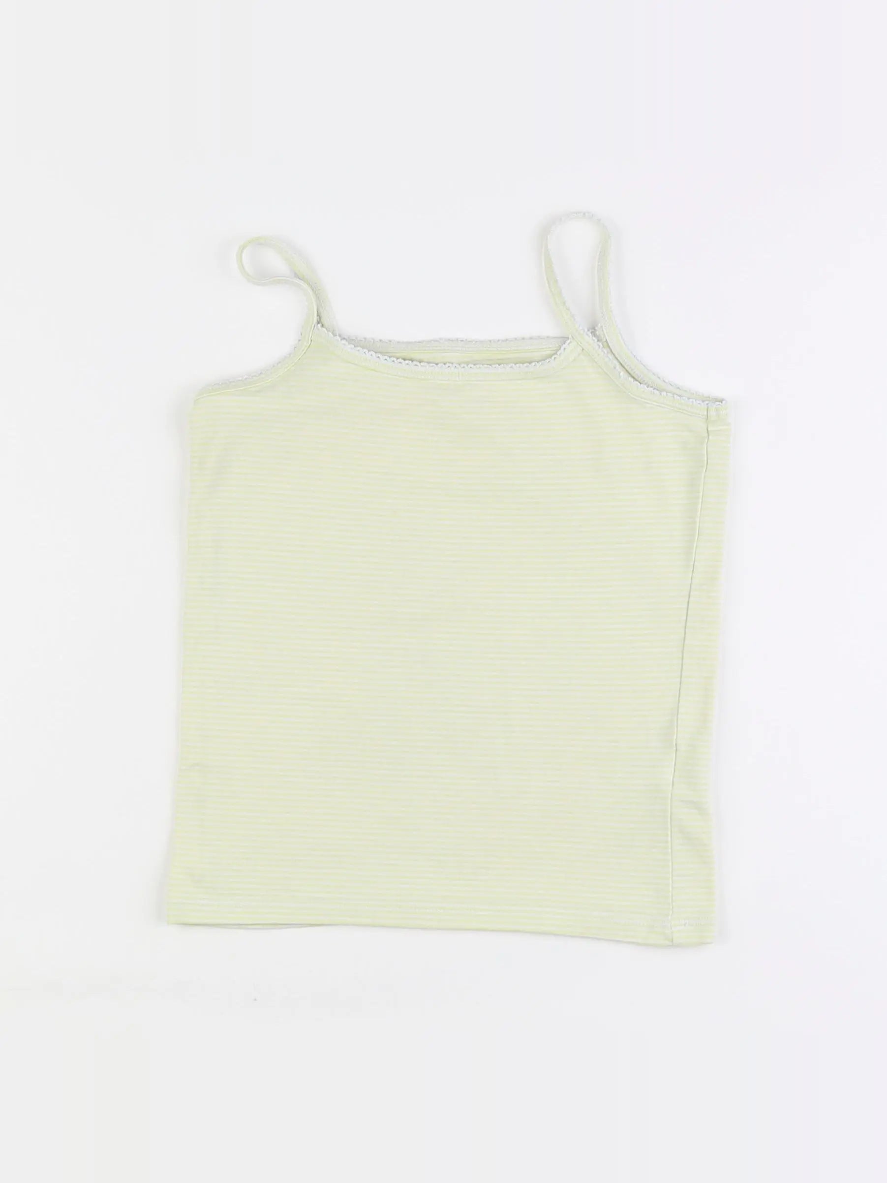 Vertbaudet - maillot de corps jaune - 8 ans