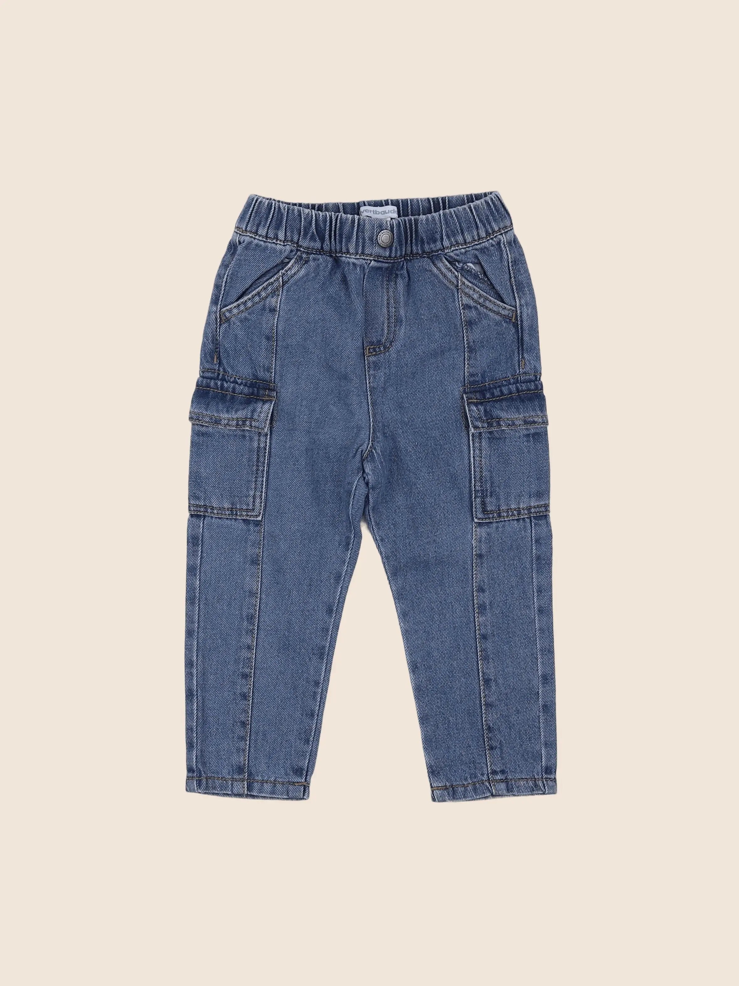 Vertbaudet - jean bleu - 18 mois