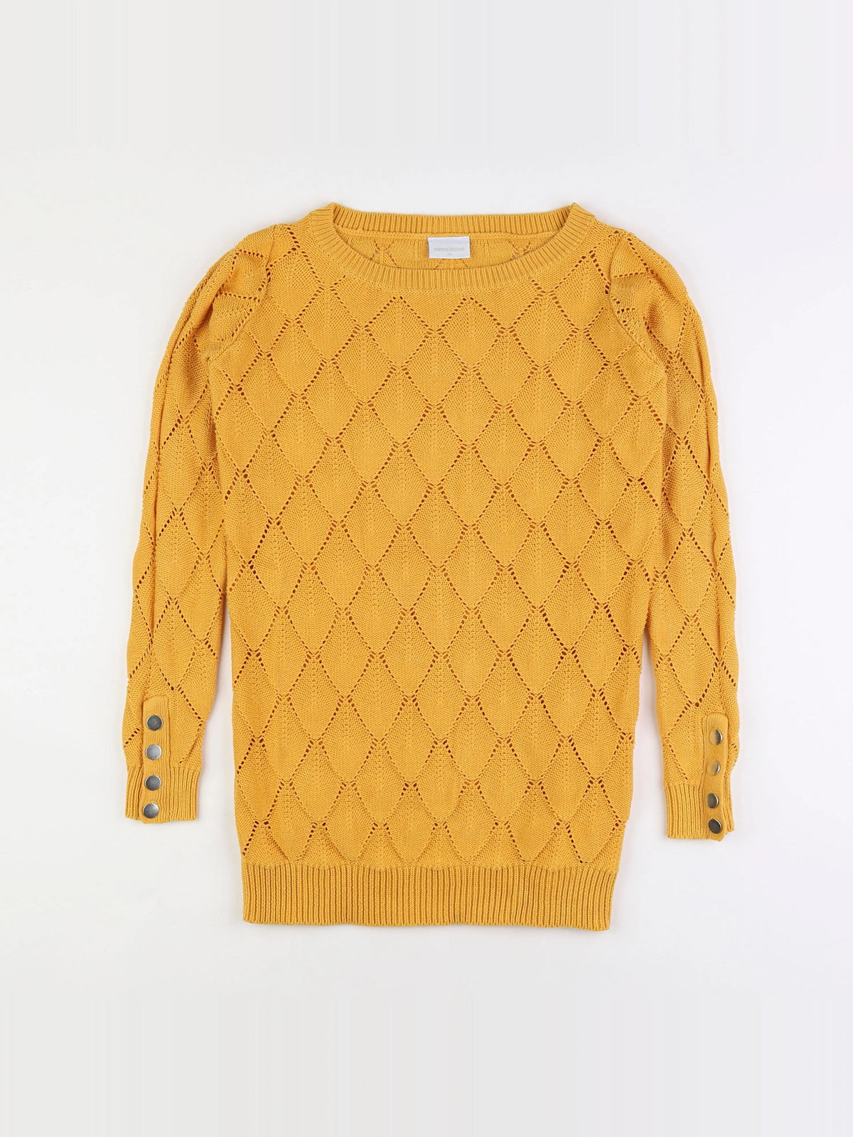 Mamalicious - robe grossesse jaune - 34