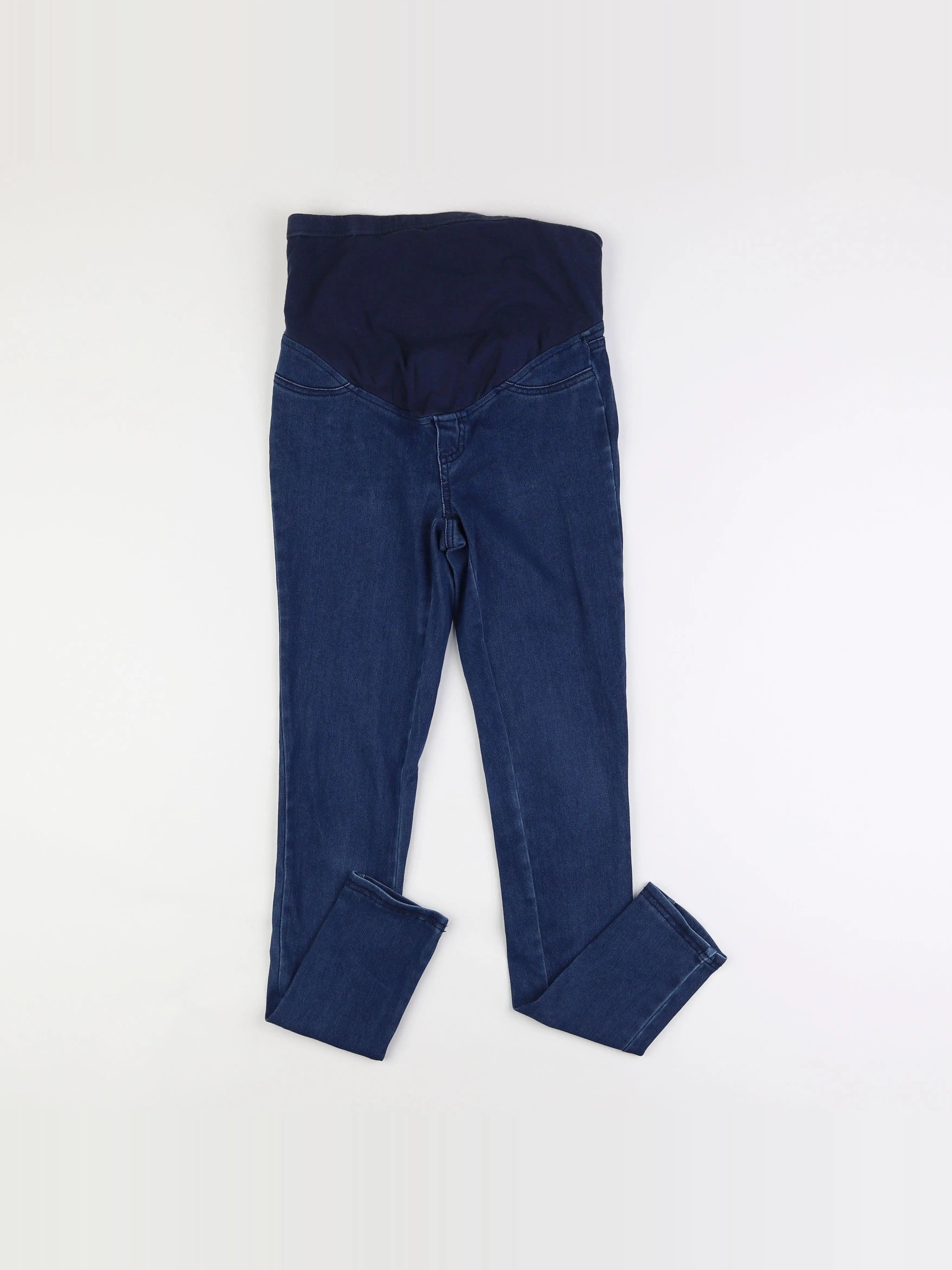 Vertbaudet - legging grossesse bleu - 34