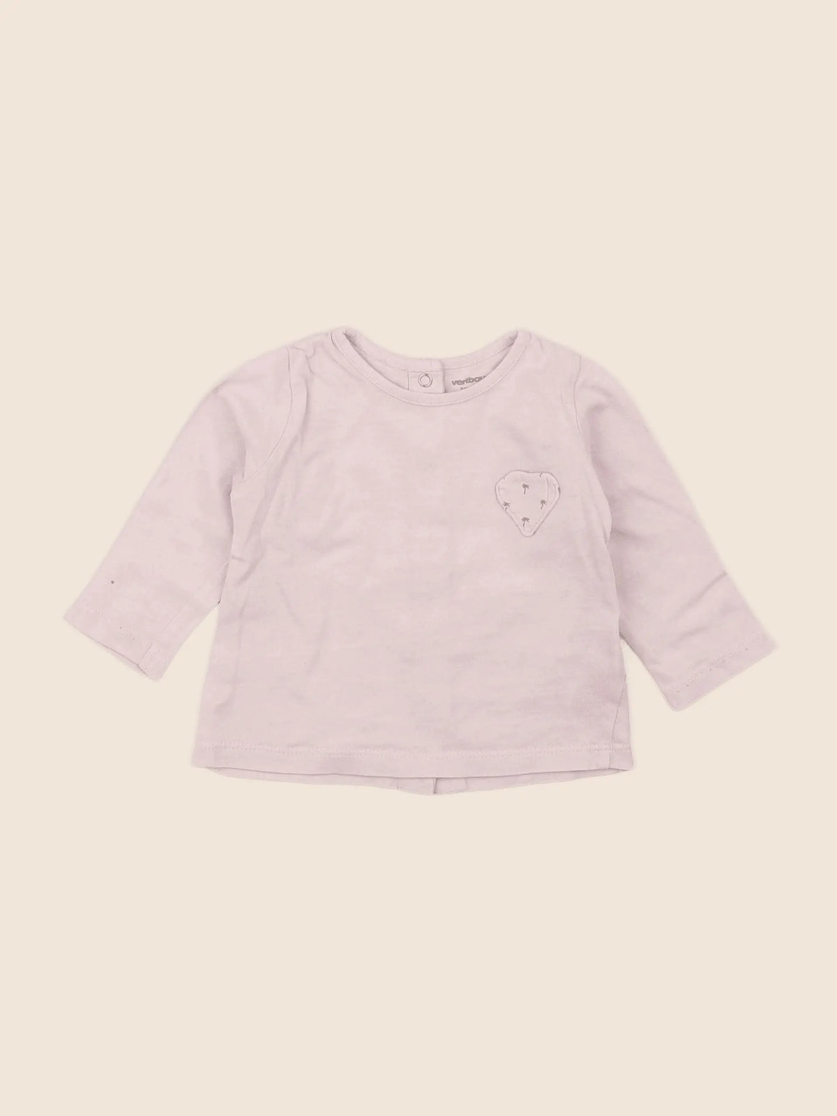Vertbaudet - tee-shirt rose - 3 mois