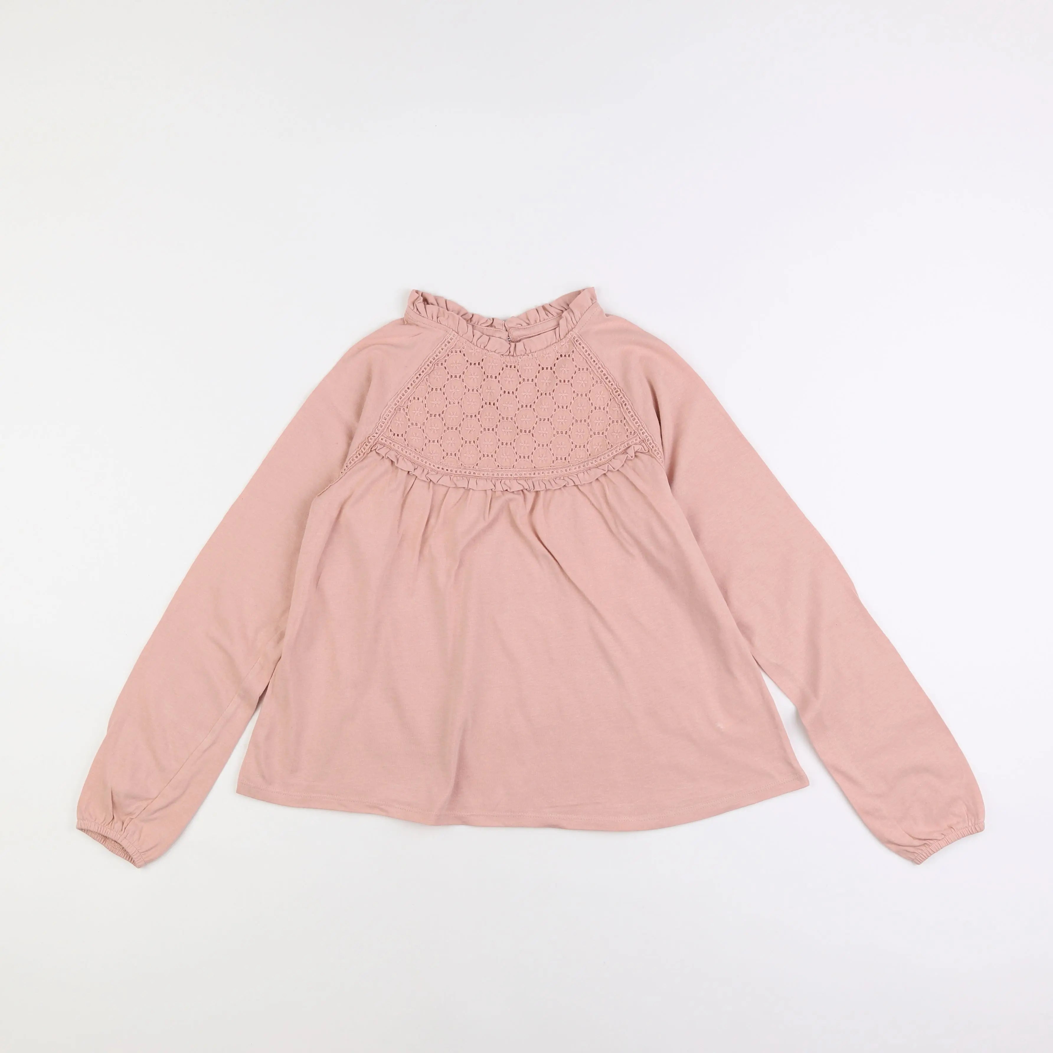 Vertbaudet - tee-shirt rose - 10 ans