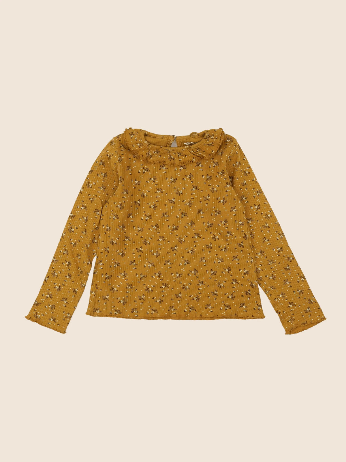 Vertbaudet - tee-shirt jaune - 8 ans