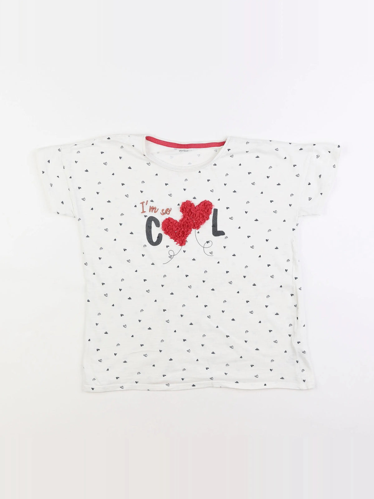 Vertbaudet - tee-shirt multicolore - 12 ans