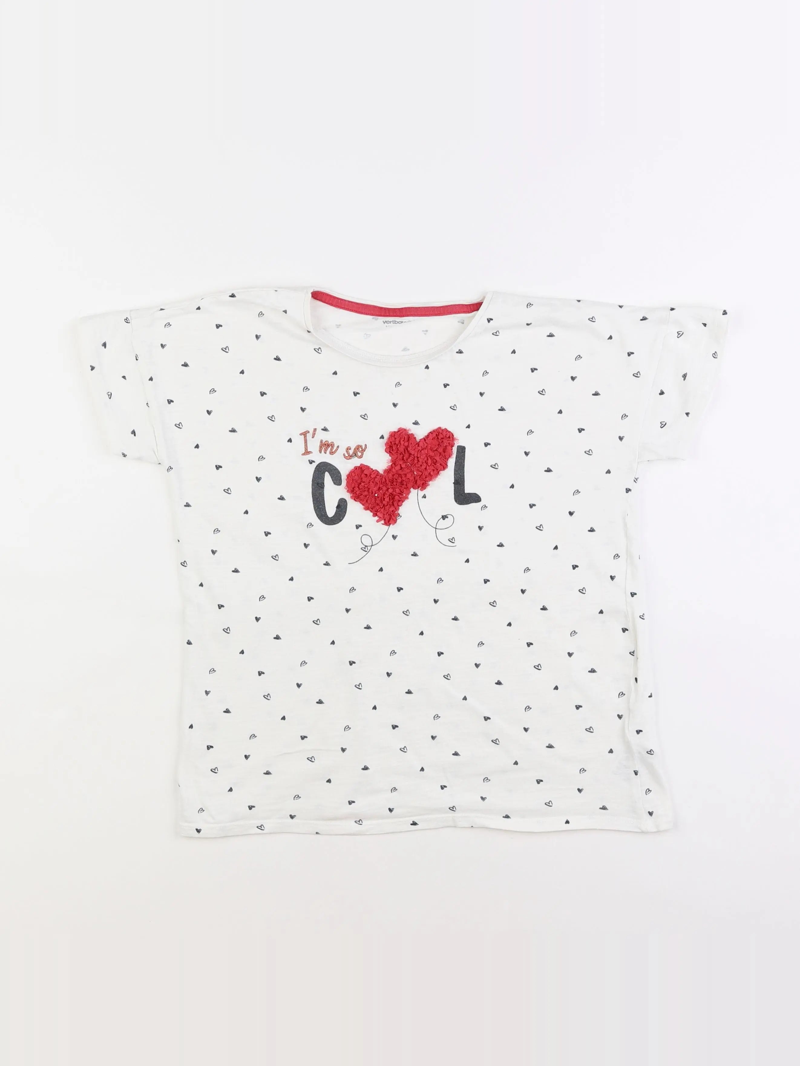 Vertbaudet - tee-shirt multicolore - 12 ans