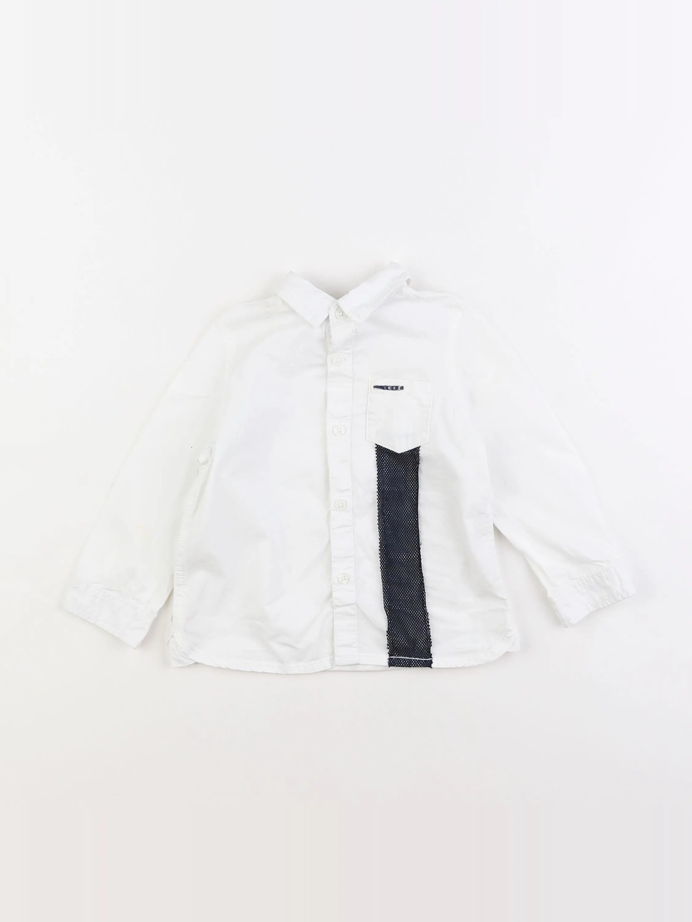 IKKS - chemise blanc - 18 mois