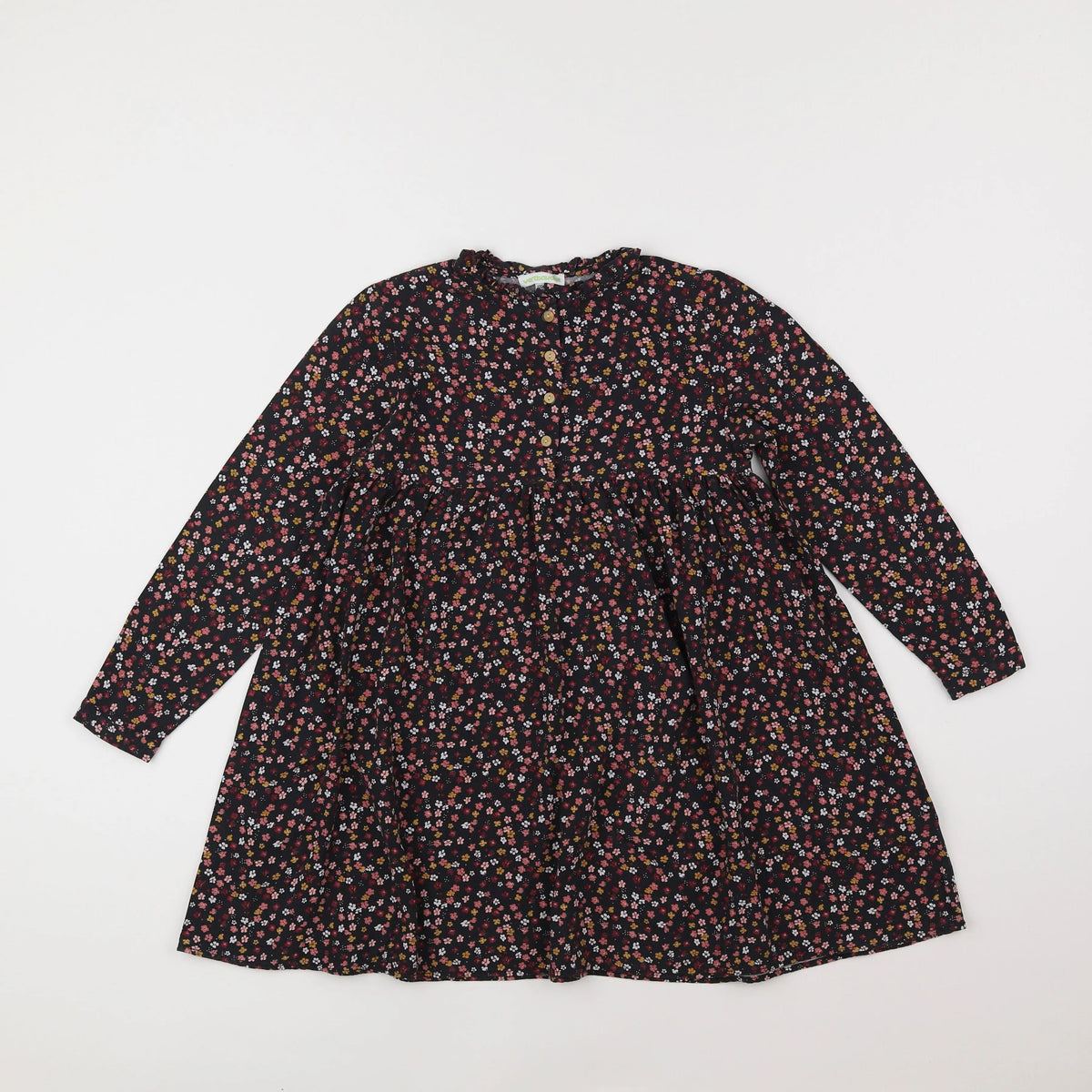 Vertbaudet - robe multicolore - 7 ans