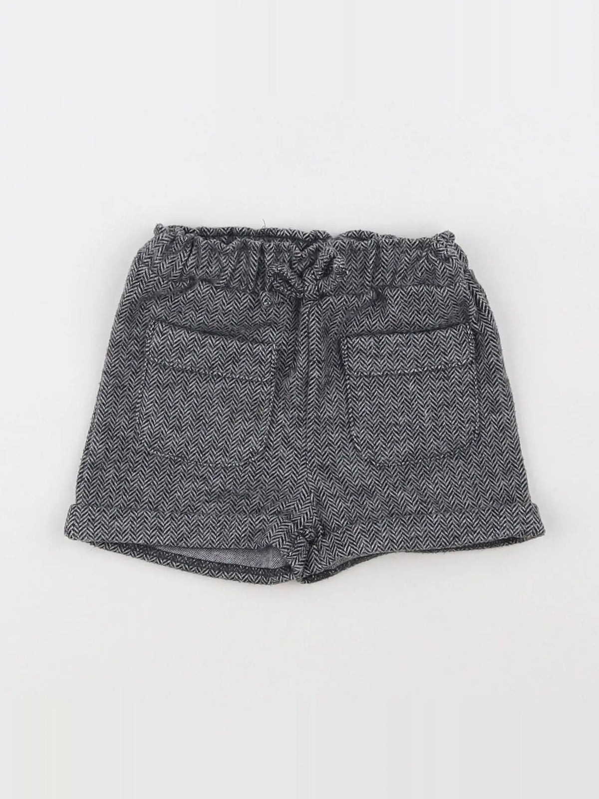 Vertbaudet - short gris - 3 mois