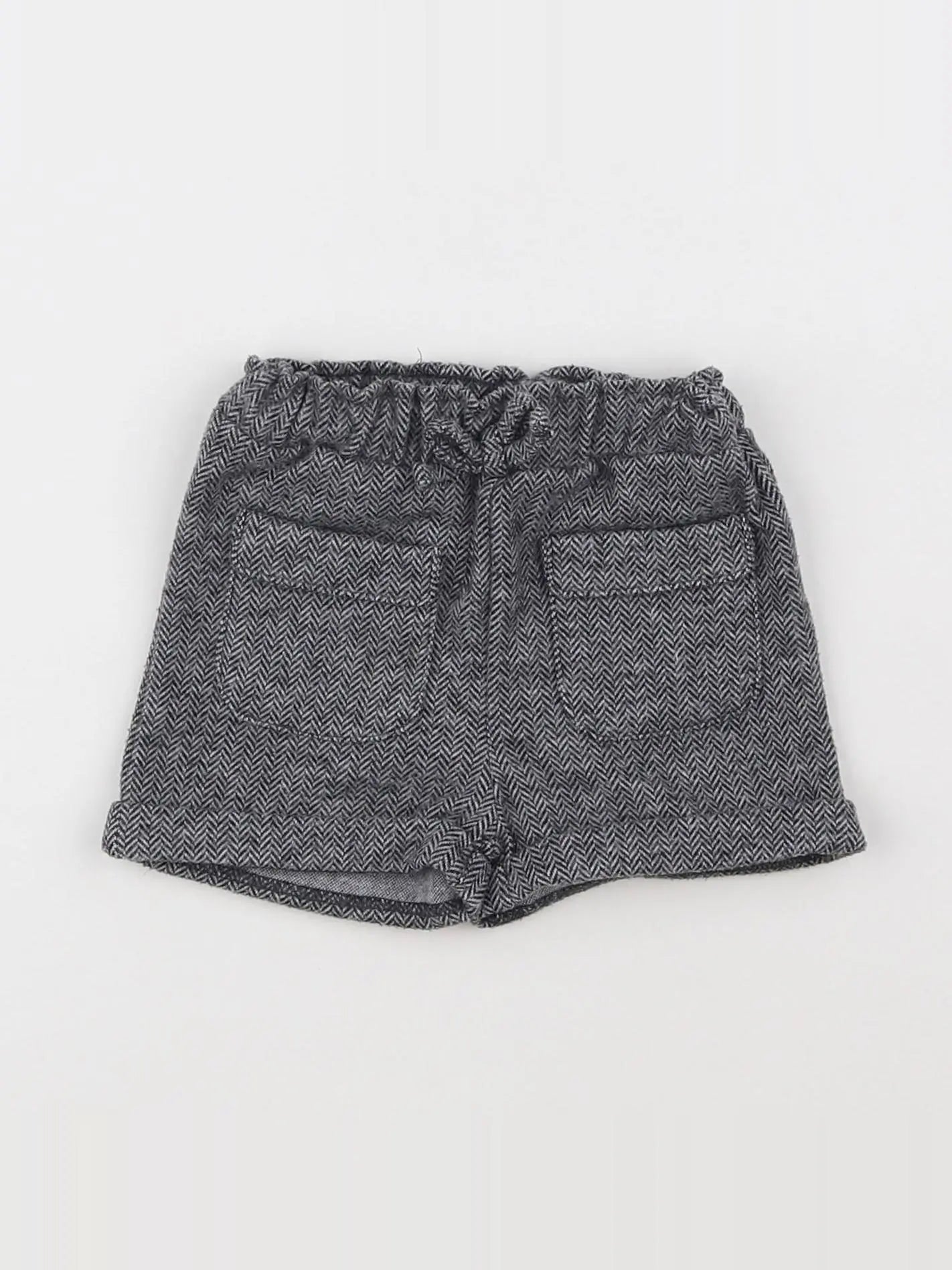 Vertbaudet - short gris - 3 mois