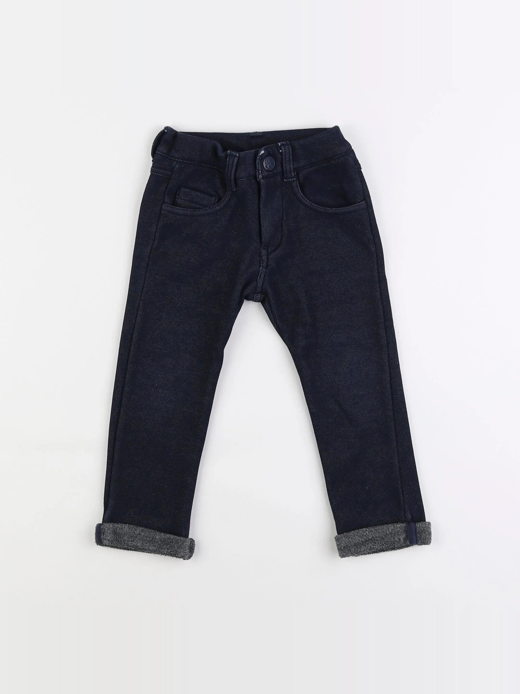IKKS - pantalon bleu - 18 mois