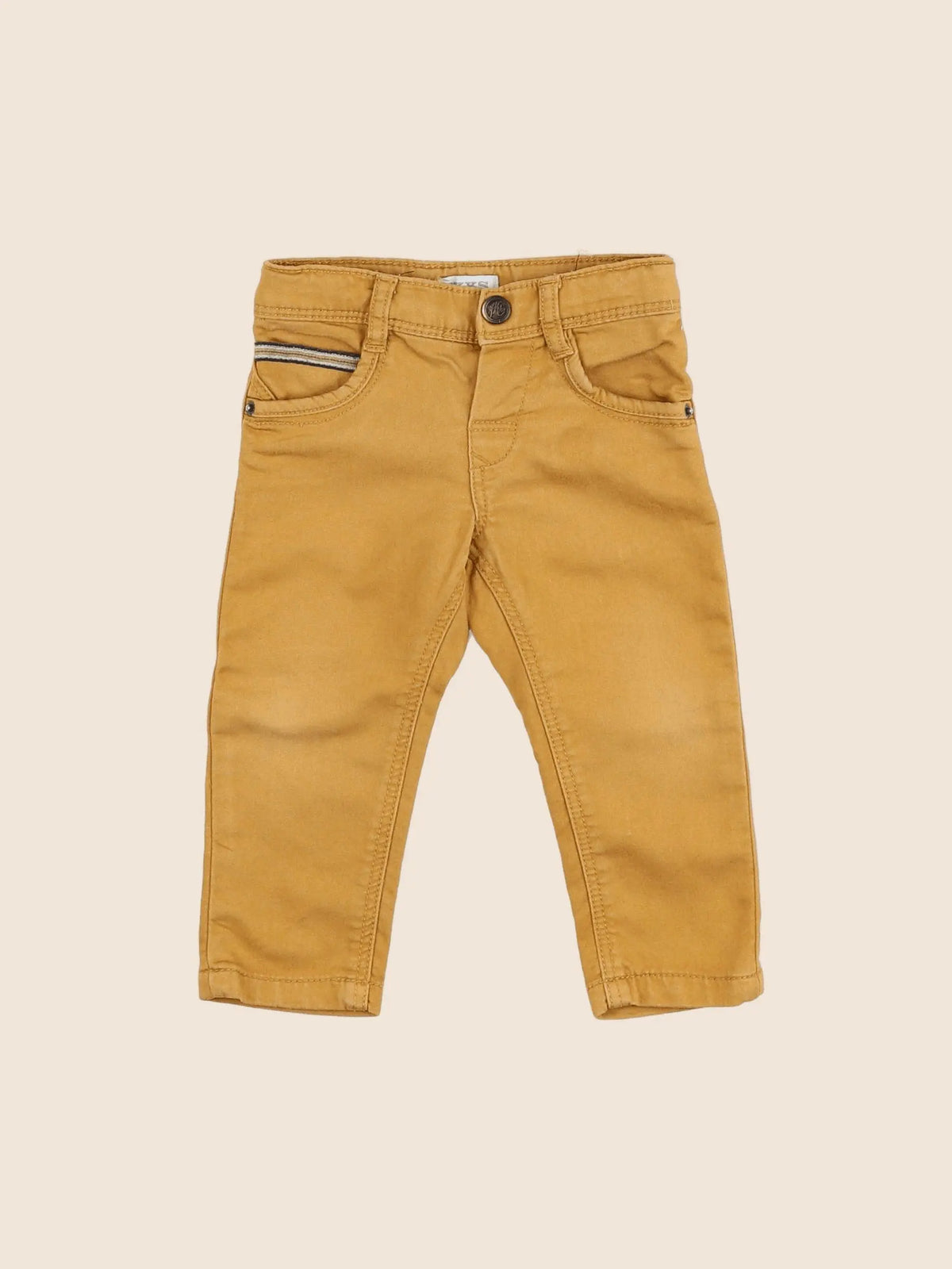 IKKS - jean jaune - 9 mois