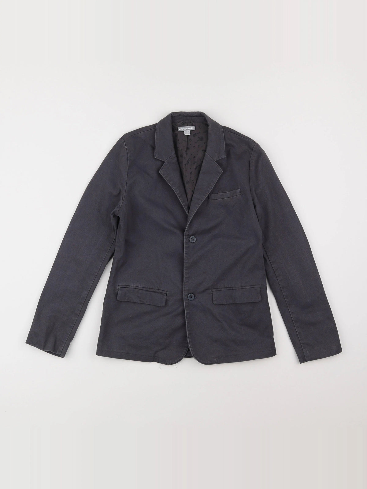 Vertbaudet - veste gris - 10 ans