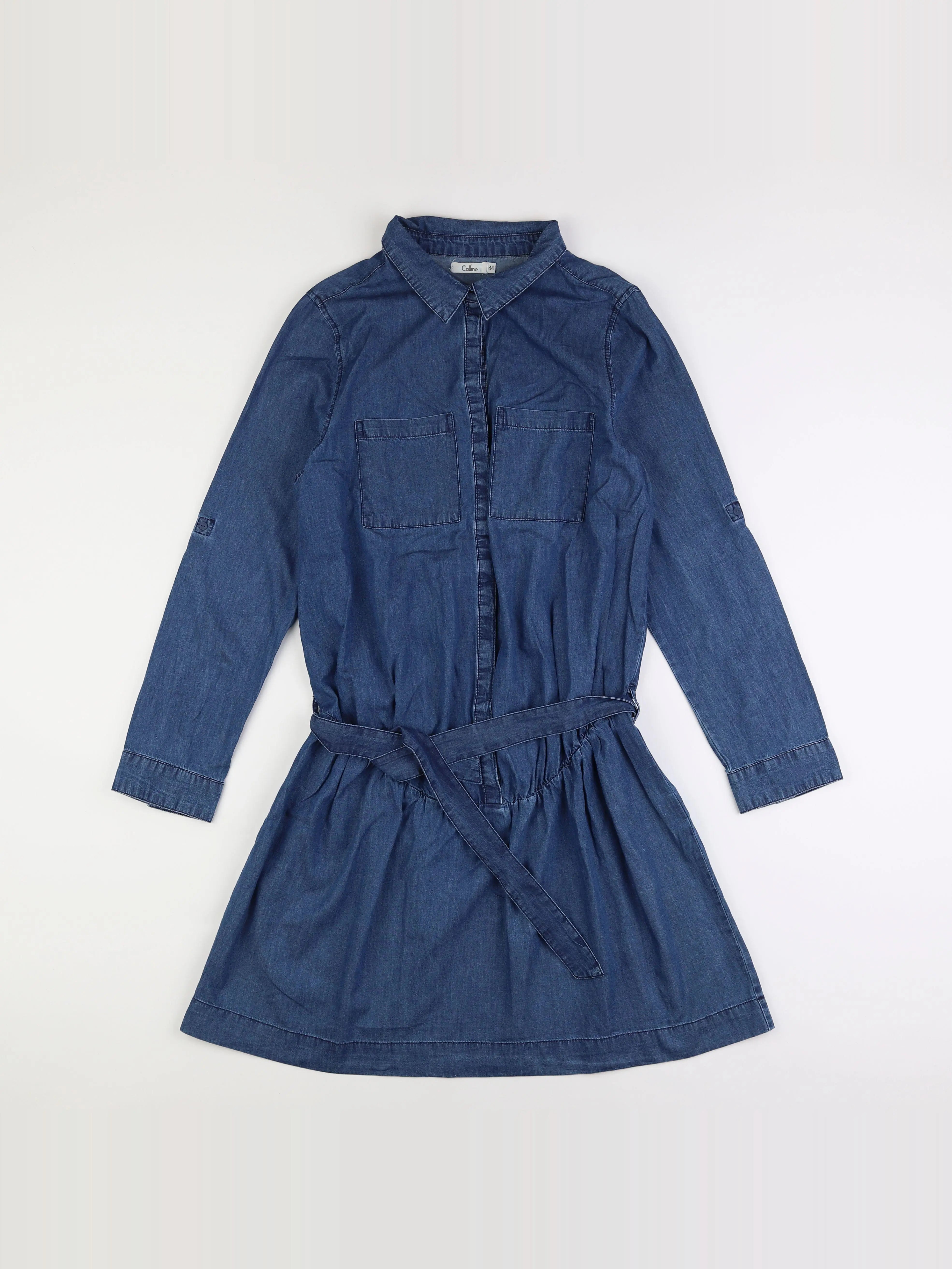 Vertbaudet - robe grossesse bleu - 44