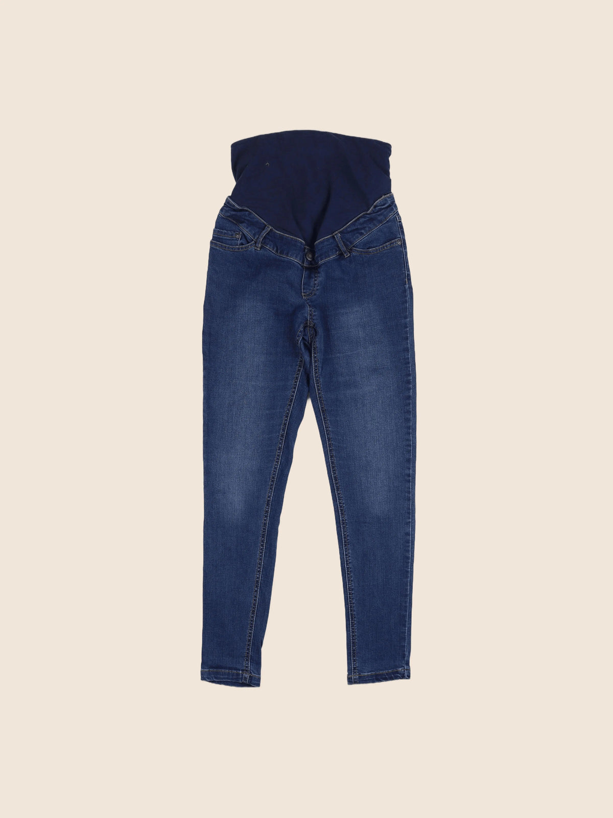 Vertbaudet - jean grossesse bleu - 34