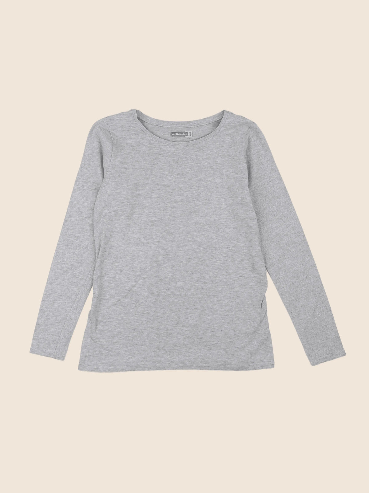 Vertbaudet - tee-shirt grossesse gris - 38 à 40